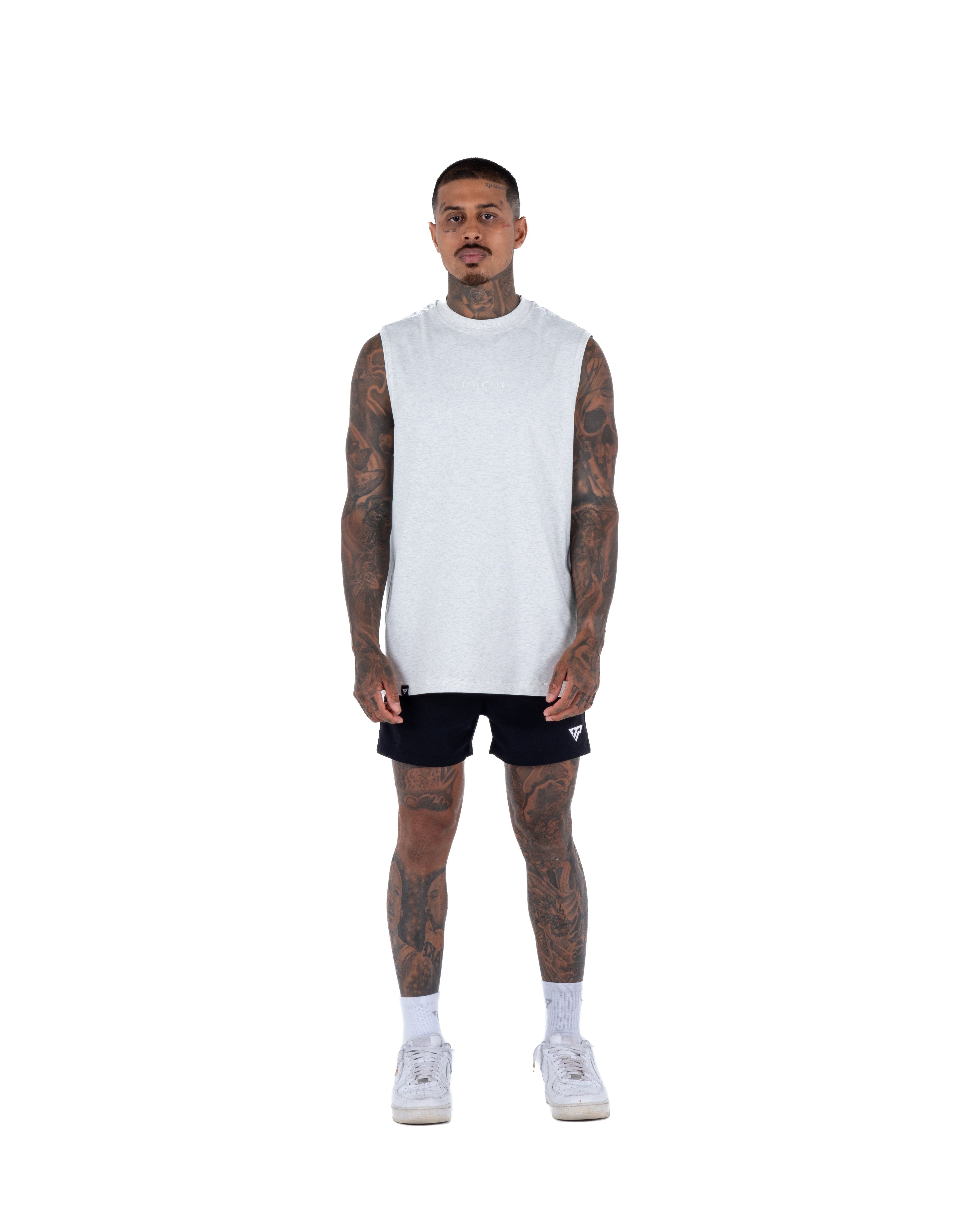 KTP MEN'S VDA TANK - MARLE GREY