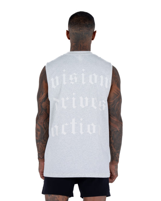 KTP MEN'S VDA TANK - MARLE GREY