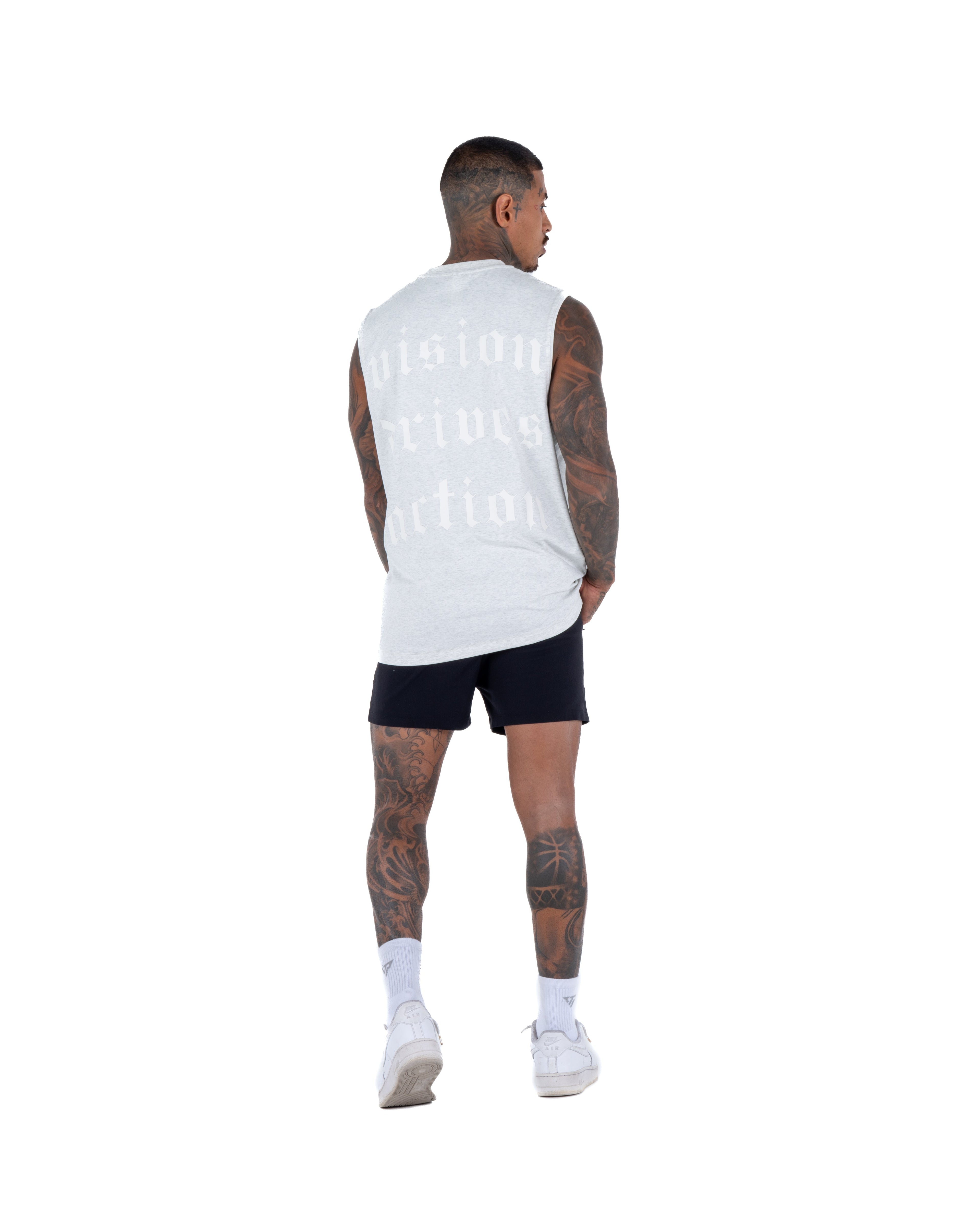 KTP MEN'S VDA TANK - MARLE GREY