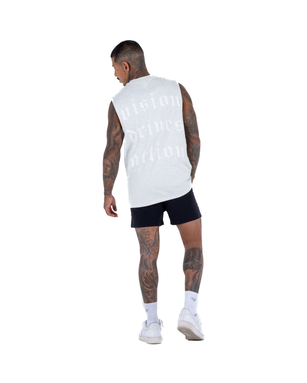 KTP MEN'S VDA TANK - MARLE GREY