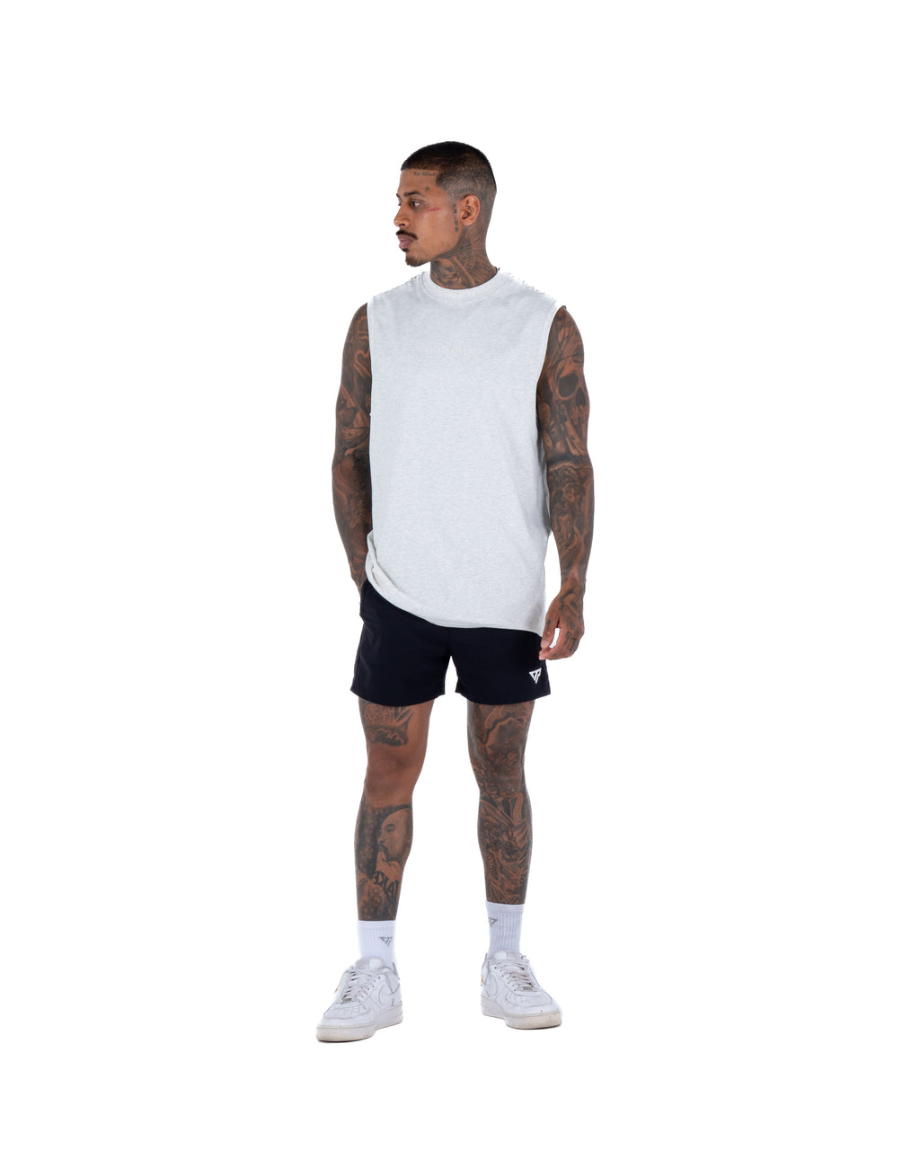 KTP MEN'S VDA TANK - MARLE GREY