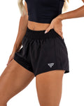 IGNITE RUNNING SHORTS - BLACK