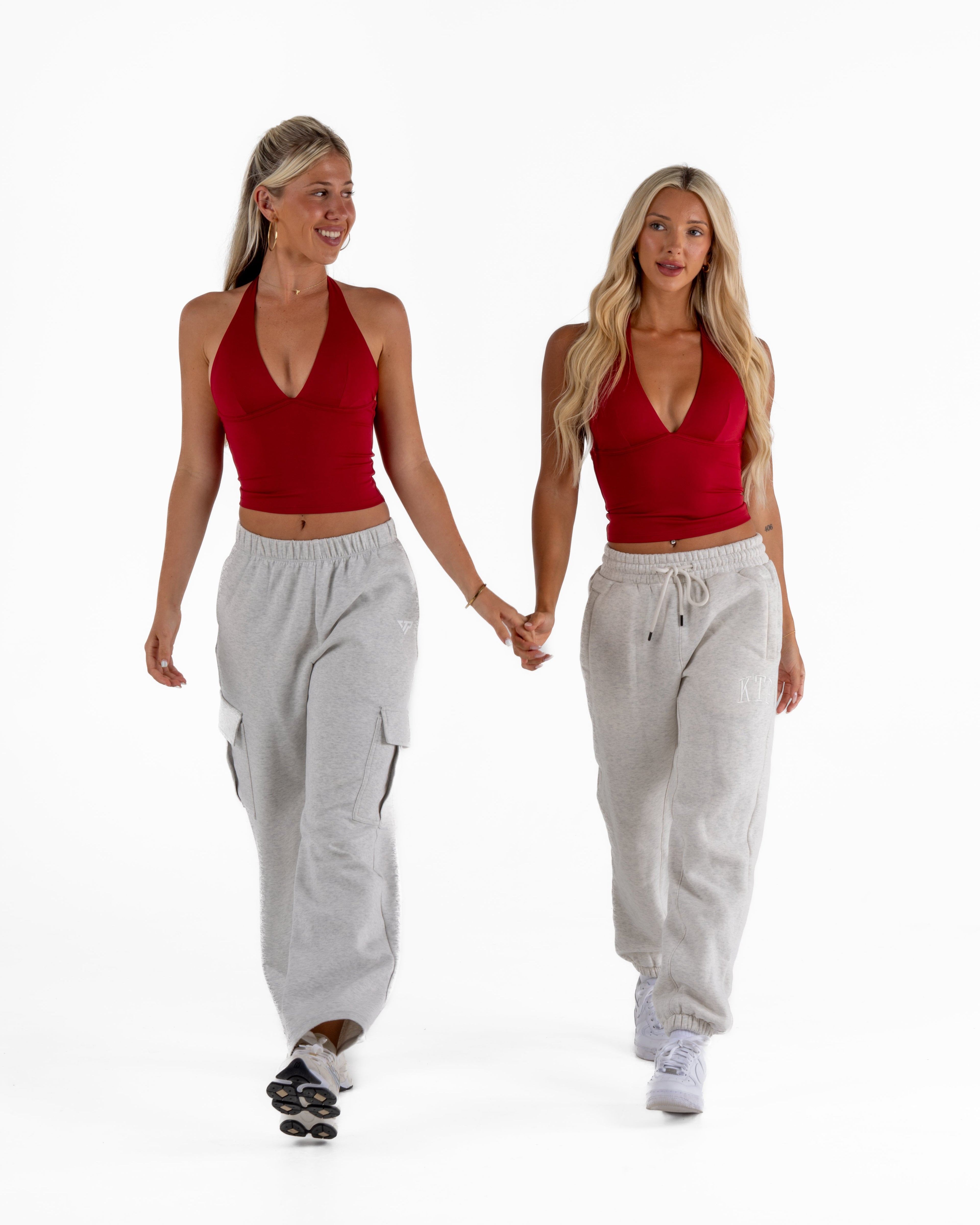 KAYLA TANK TOP - DARK RED