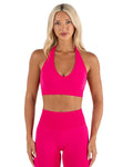 RECOIL HALTER CROP - PITAYA