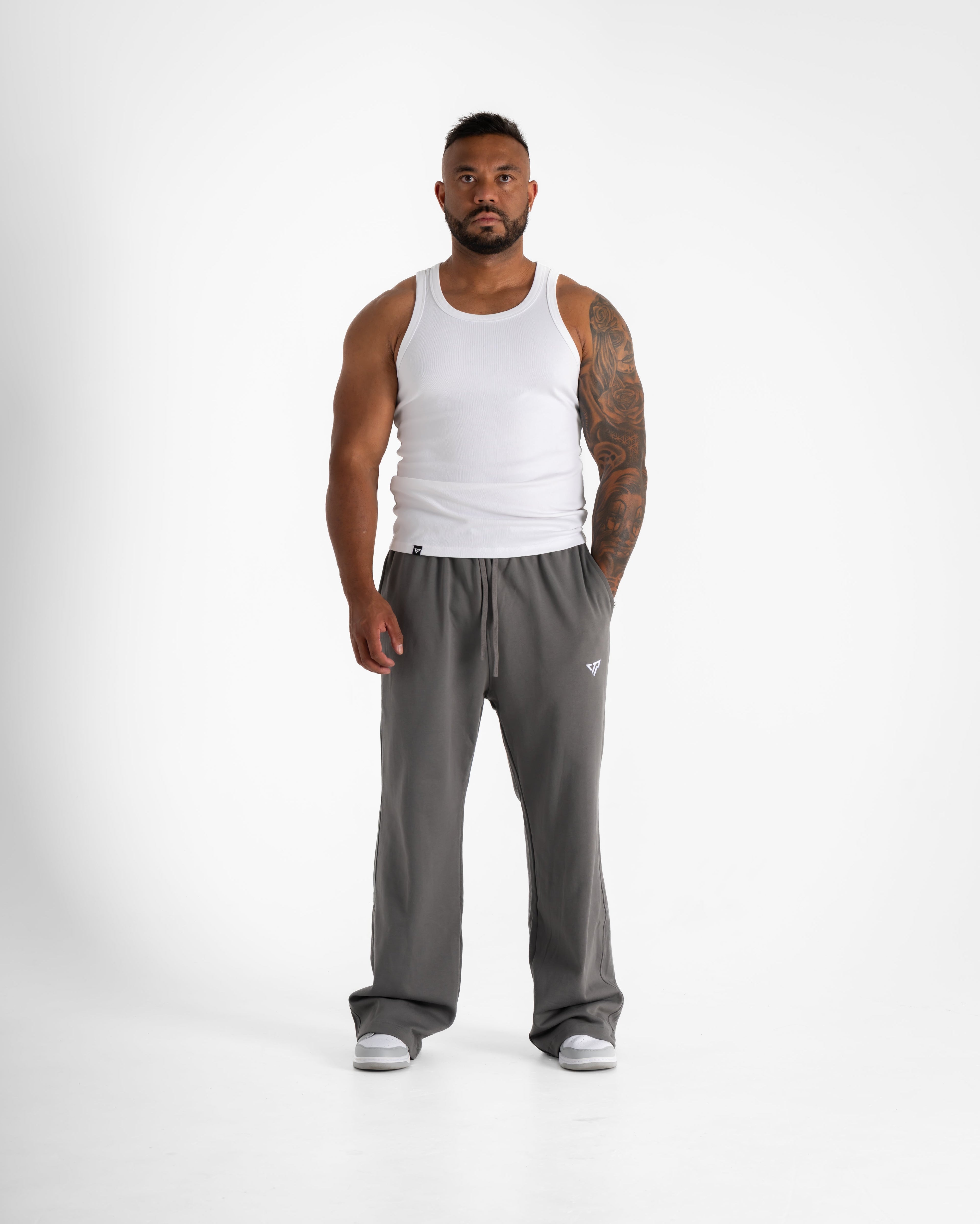KTP STRAIGHT LEG JOGGER - DARK GREY