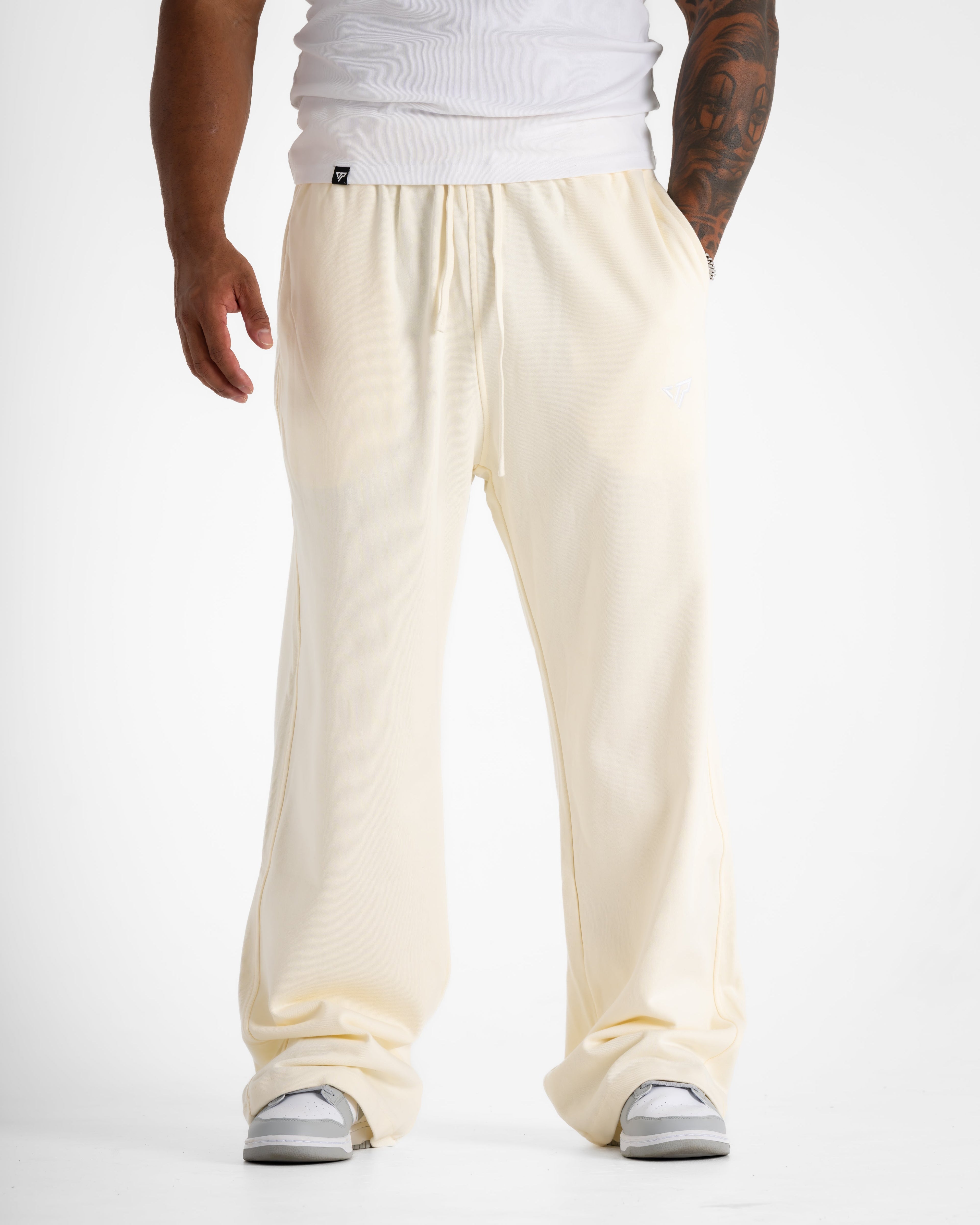KTP STRAIGHT LEG JOGGER - IVORY
