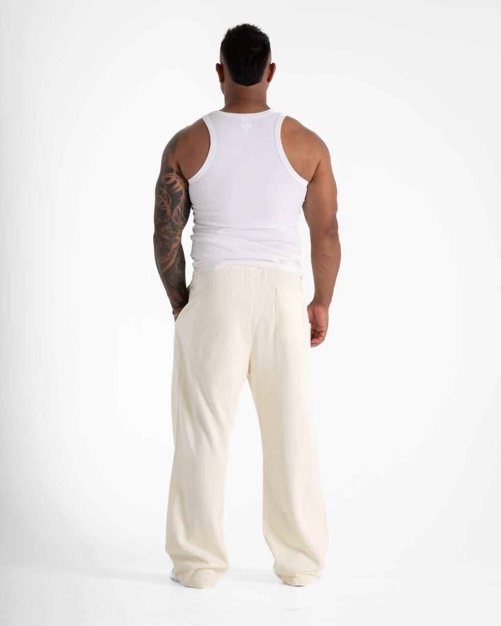 KTP STRAIGHT LEG JOGGER - IVORY