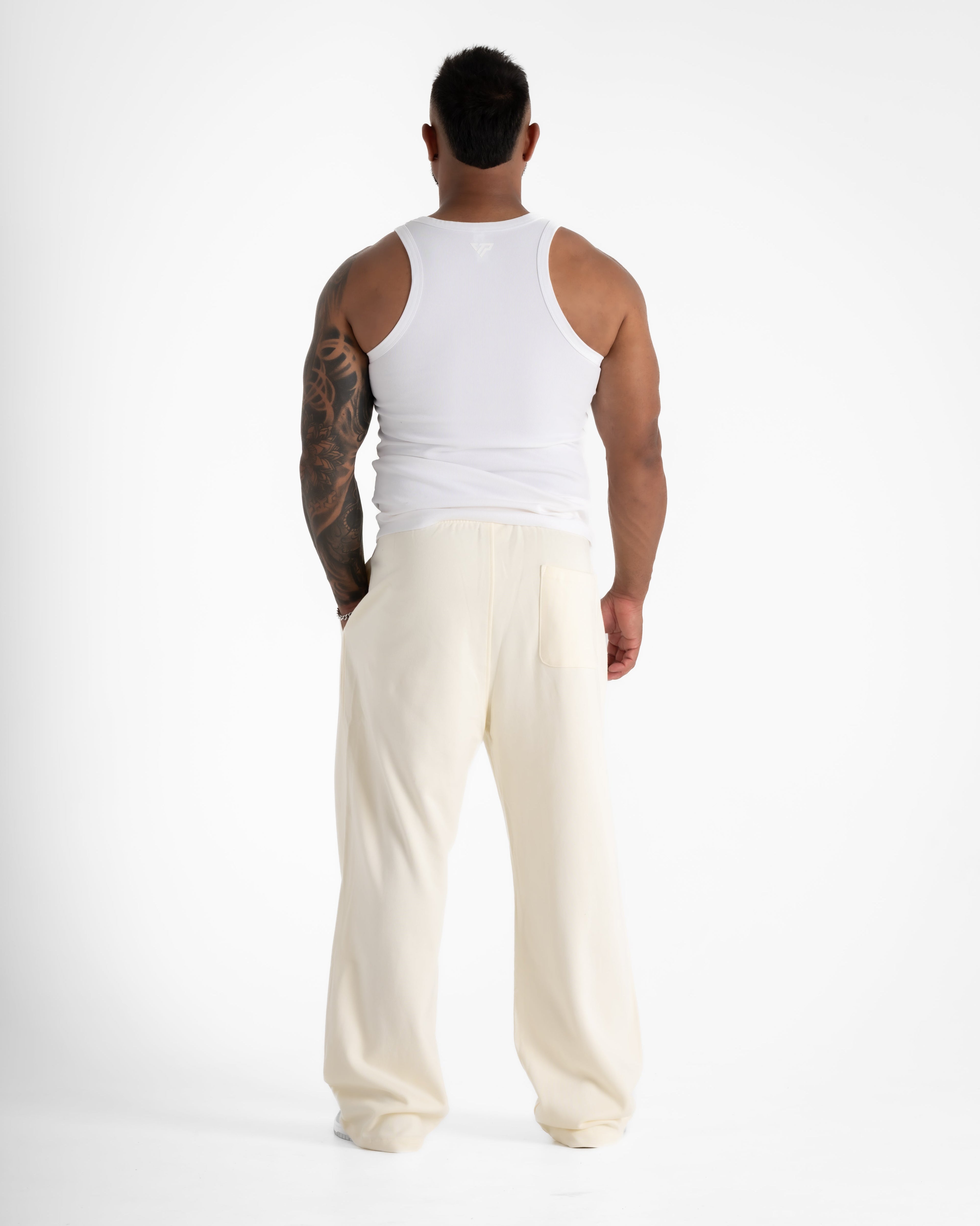 KTP STRAIGHT LEG JOGGER - IVORY