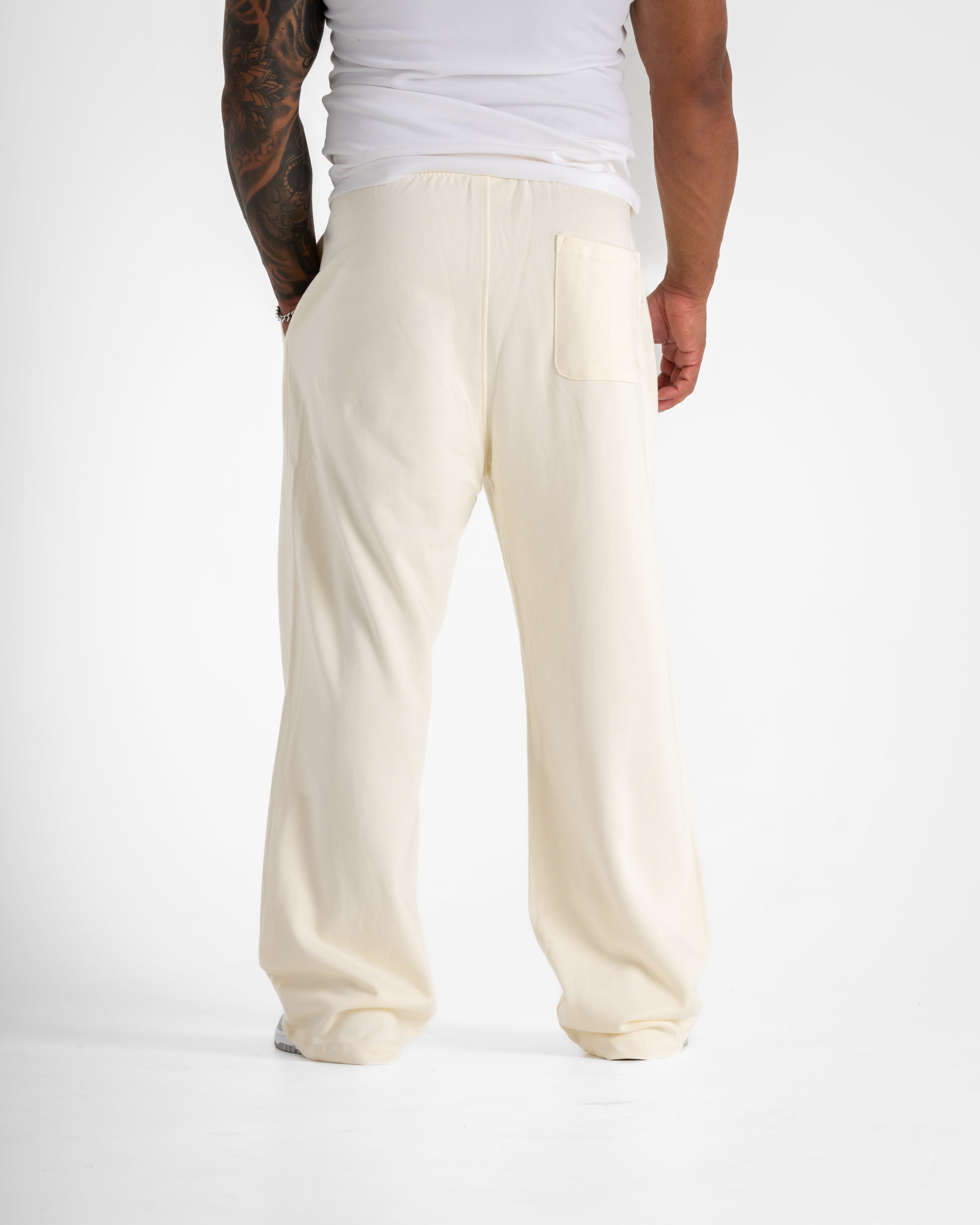 KTP STRAIGHT LEG JOGGER - IVORY