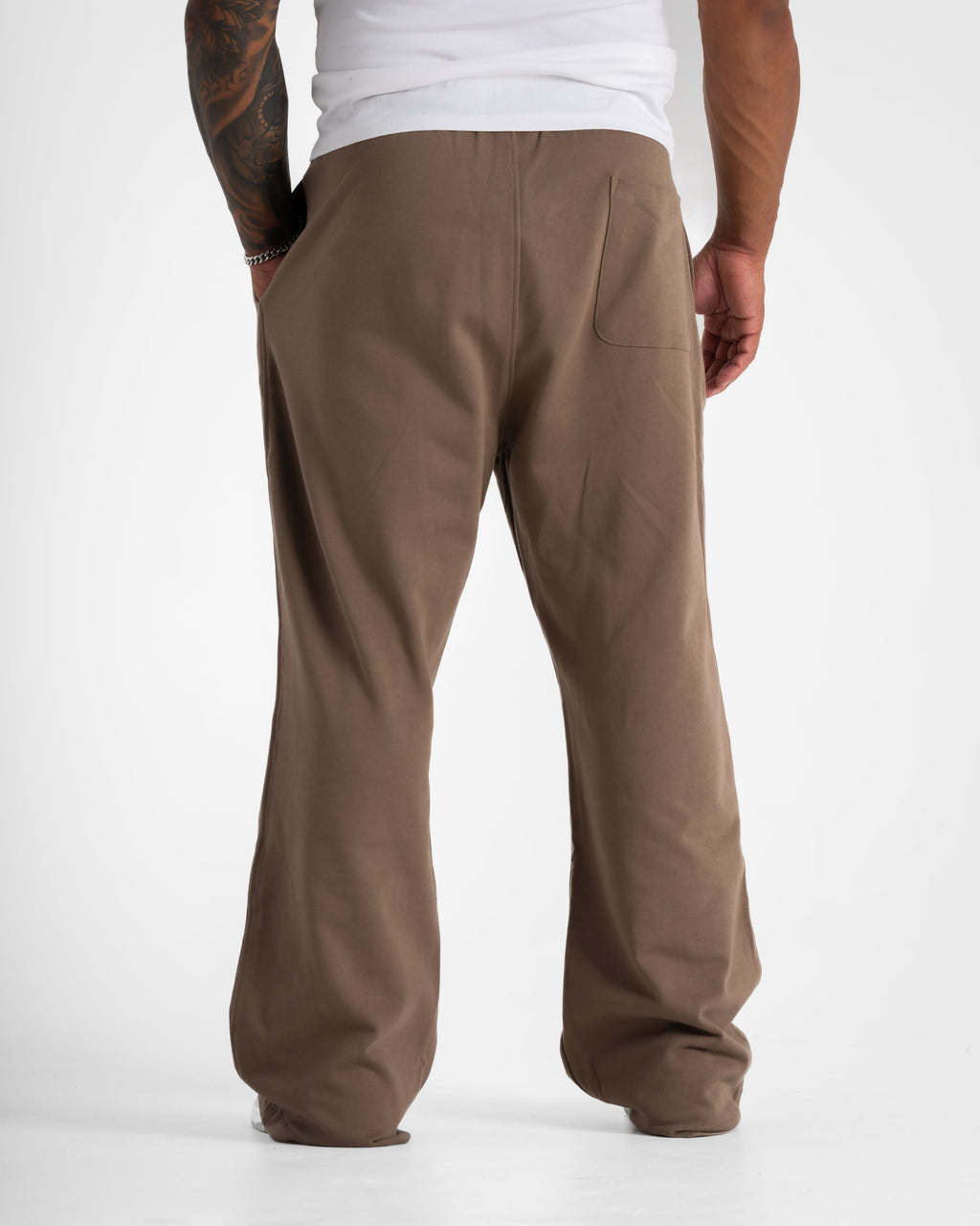 KTP STRAIGHT LEG JOGGER - BROWN
