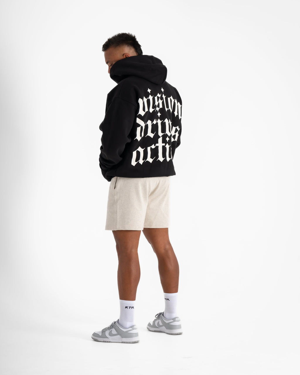 MEN'S VDA ZIP HOODIE - BLACK