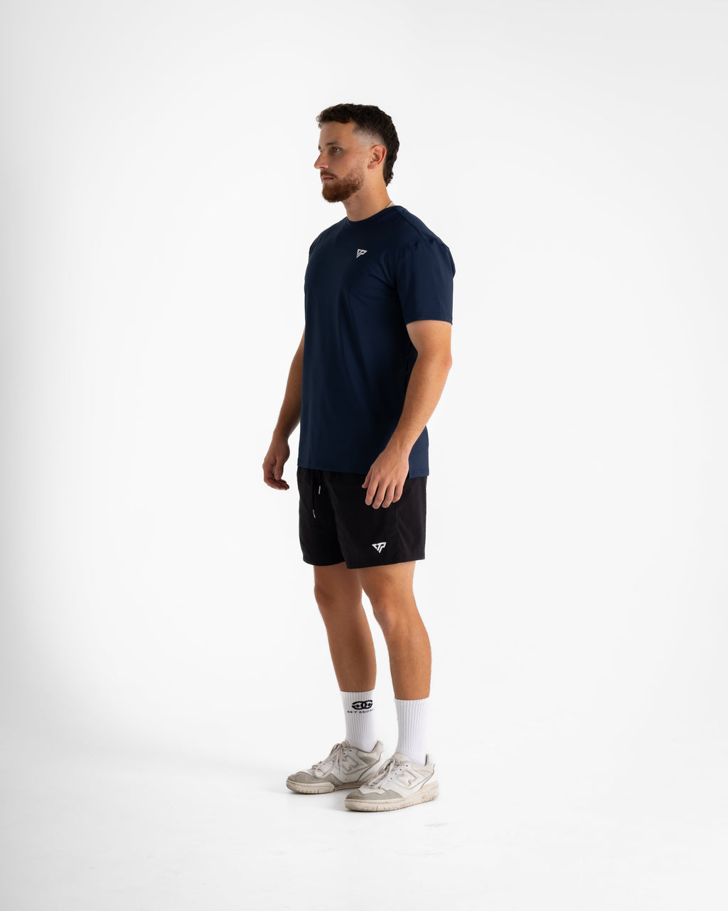 KTP MEN'S HI TECH DRY FIT TEE - NAVY