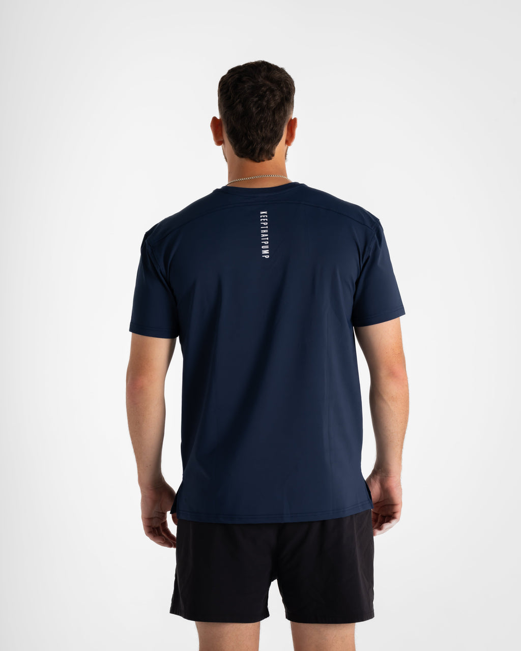 KTP MEN'S HI TECH DRY FIT TEE - NAVY