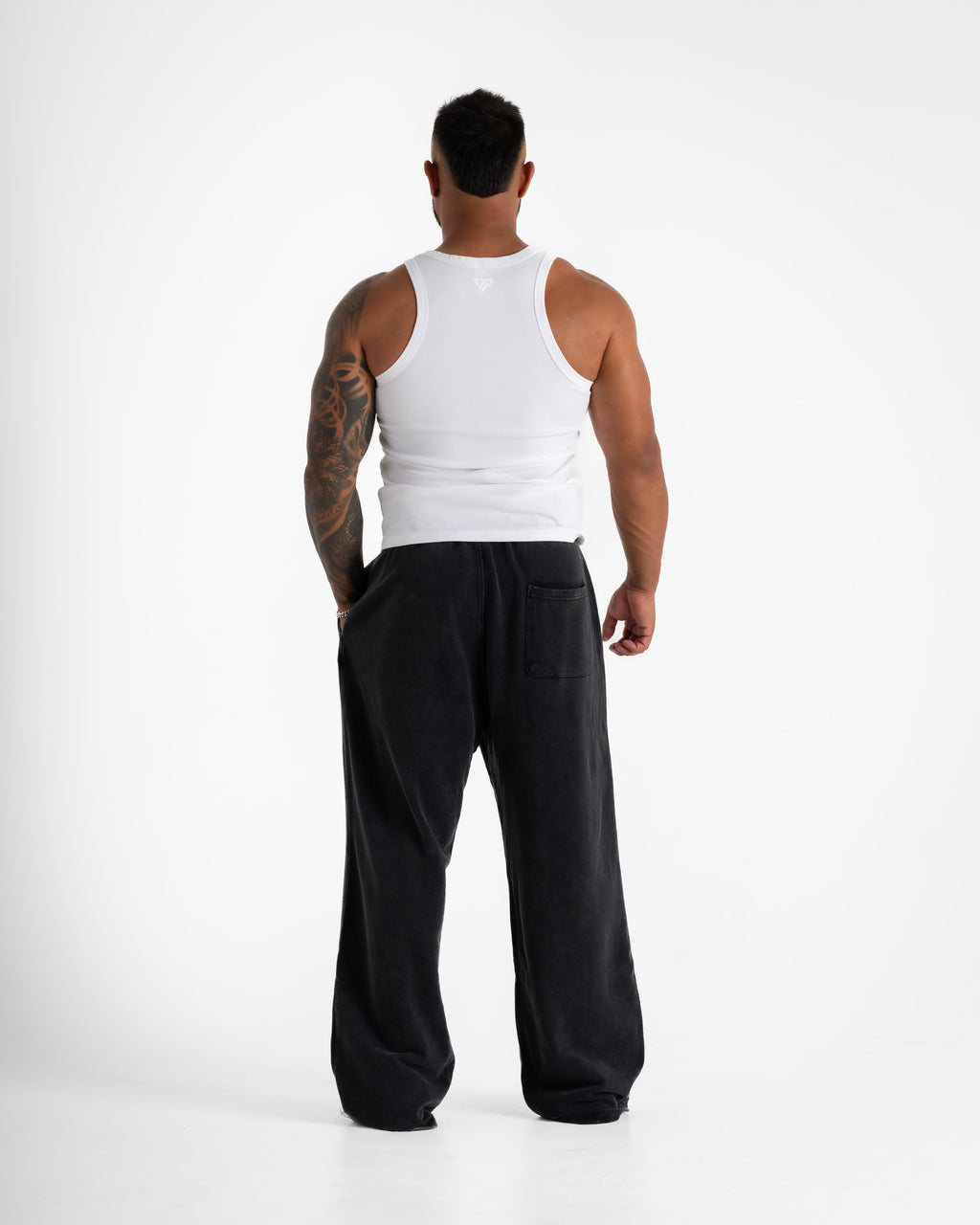 KTP STRAIGHT LEG JOGGER - BLACK