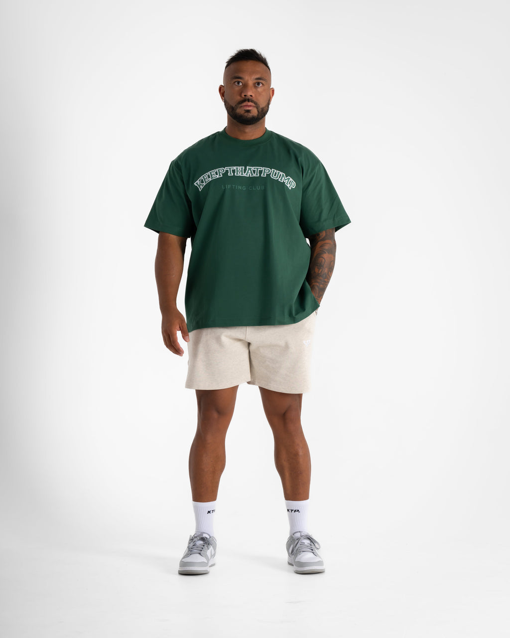 KTP LIFTING OS TEE - DARK GREEN