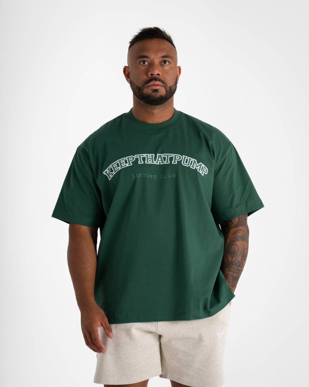 KTP LIFTING OS TEE - DARK GREEN