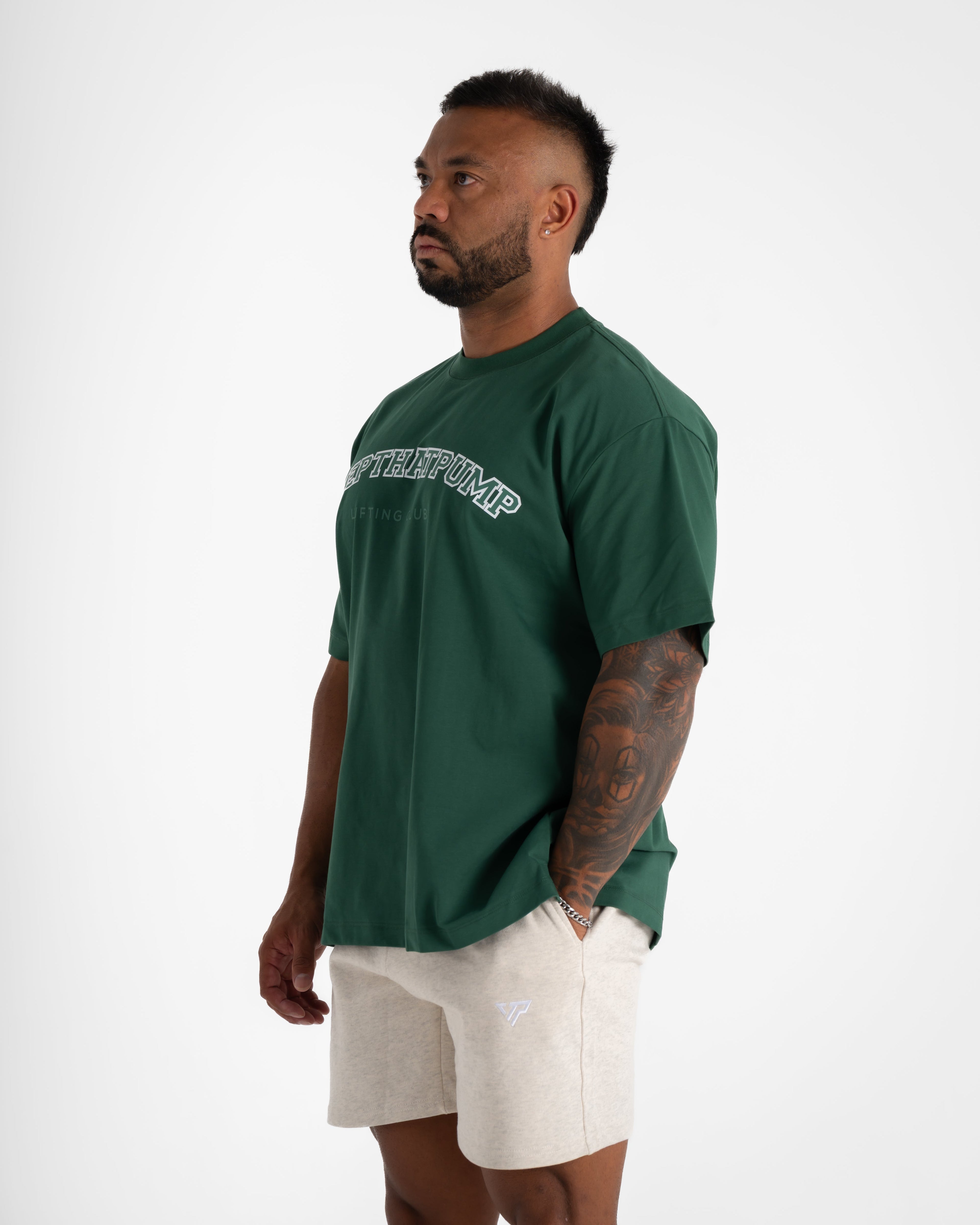 KTP LIFTING OS TEE - DARK GREEN