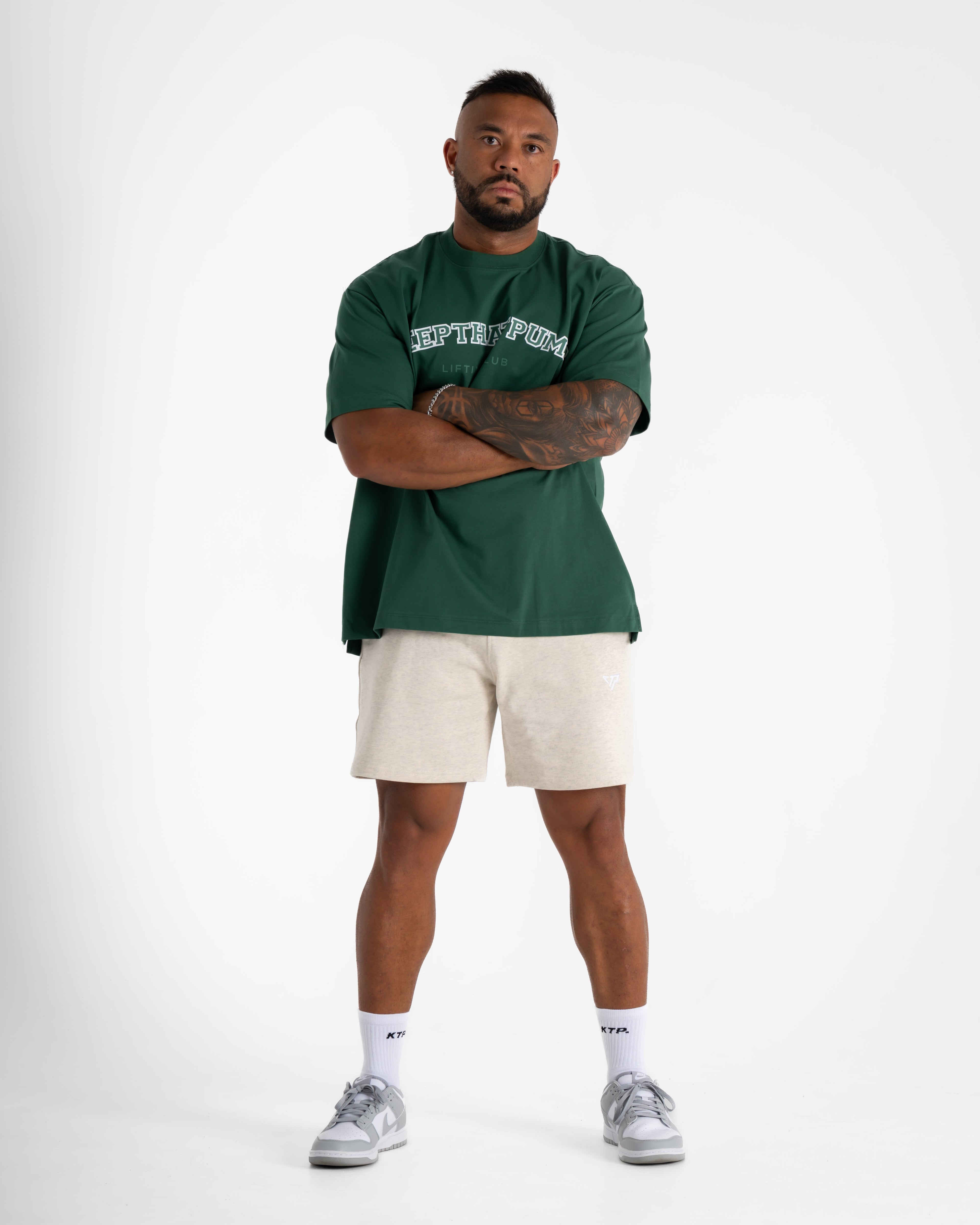 KTP LIFTING OS TEE - DARK GREEN