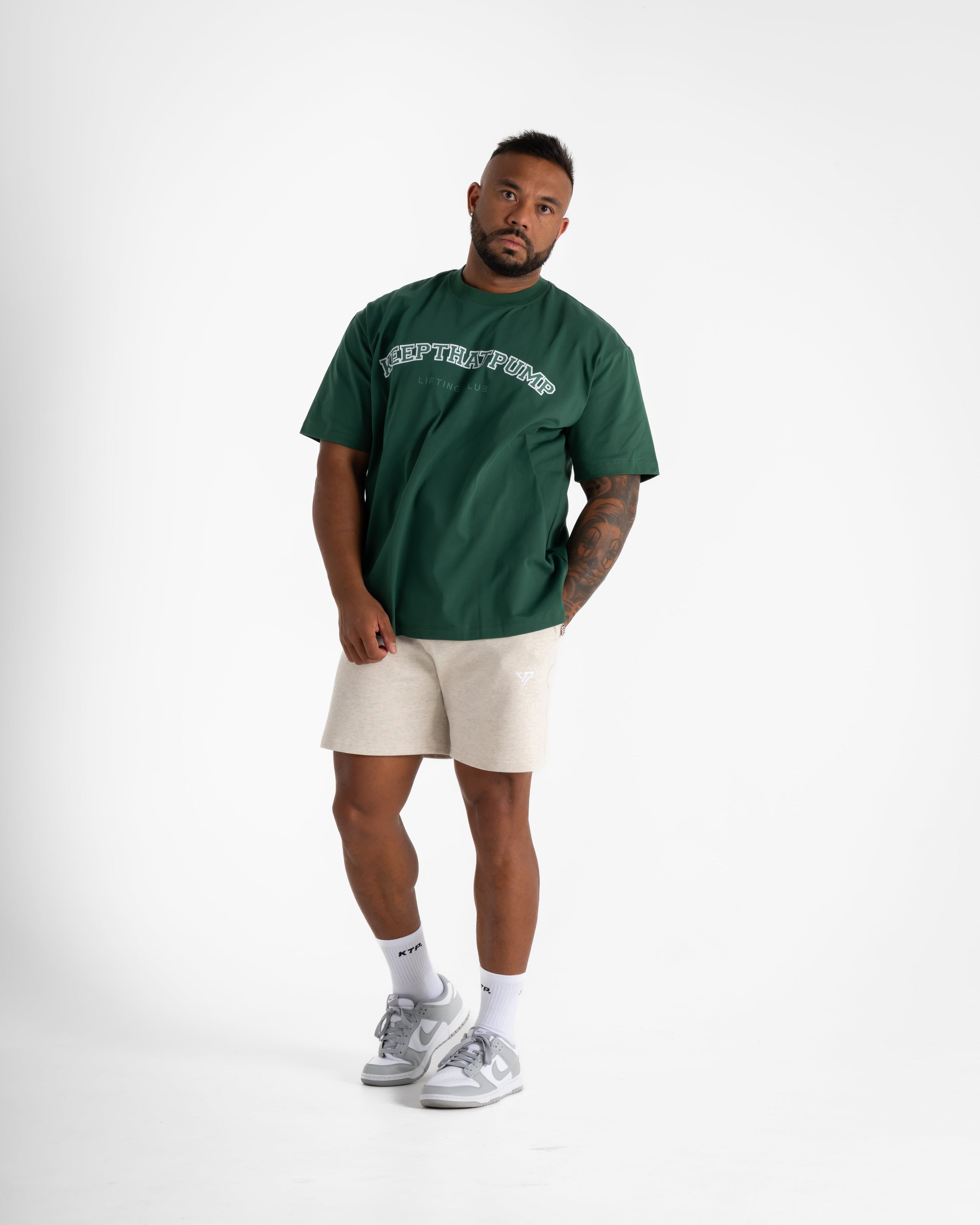 KTP LIFTING OS TEE - DARK GREEN