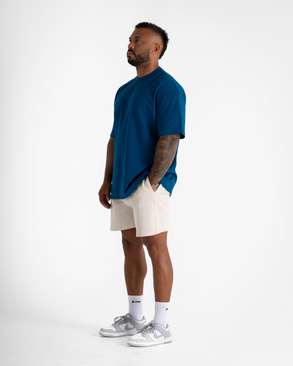 PUMP SERIES 1 OVERSIZED T SHIRTS - SEA BLUE