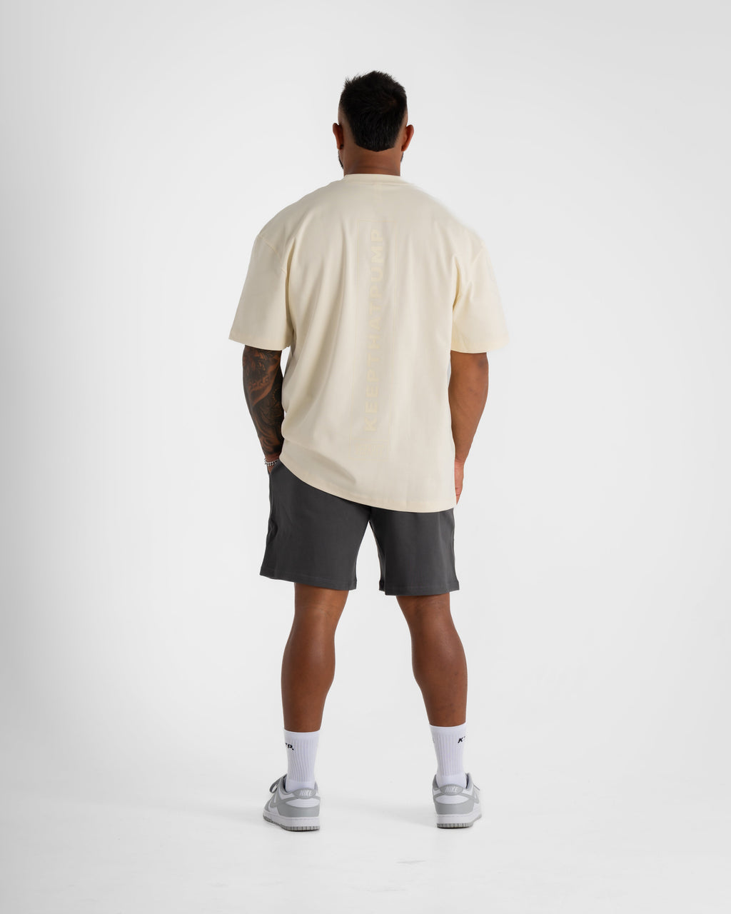 PUMP SERIES 1 OVERSIZED T SHIRTS - BEIGE