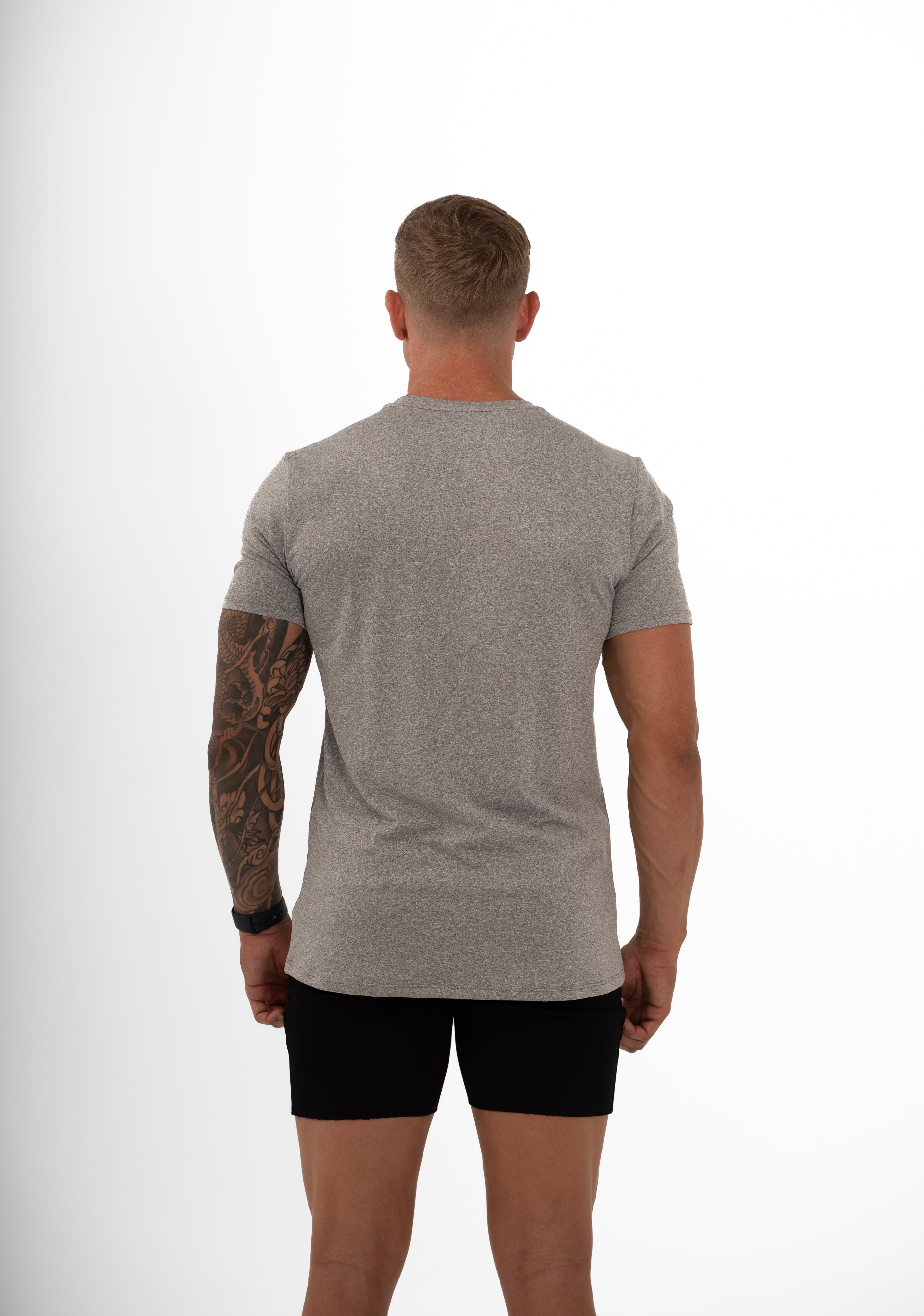 KTP PERFORMANCE DRY-FIT TEE - DUSTY GREY