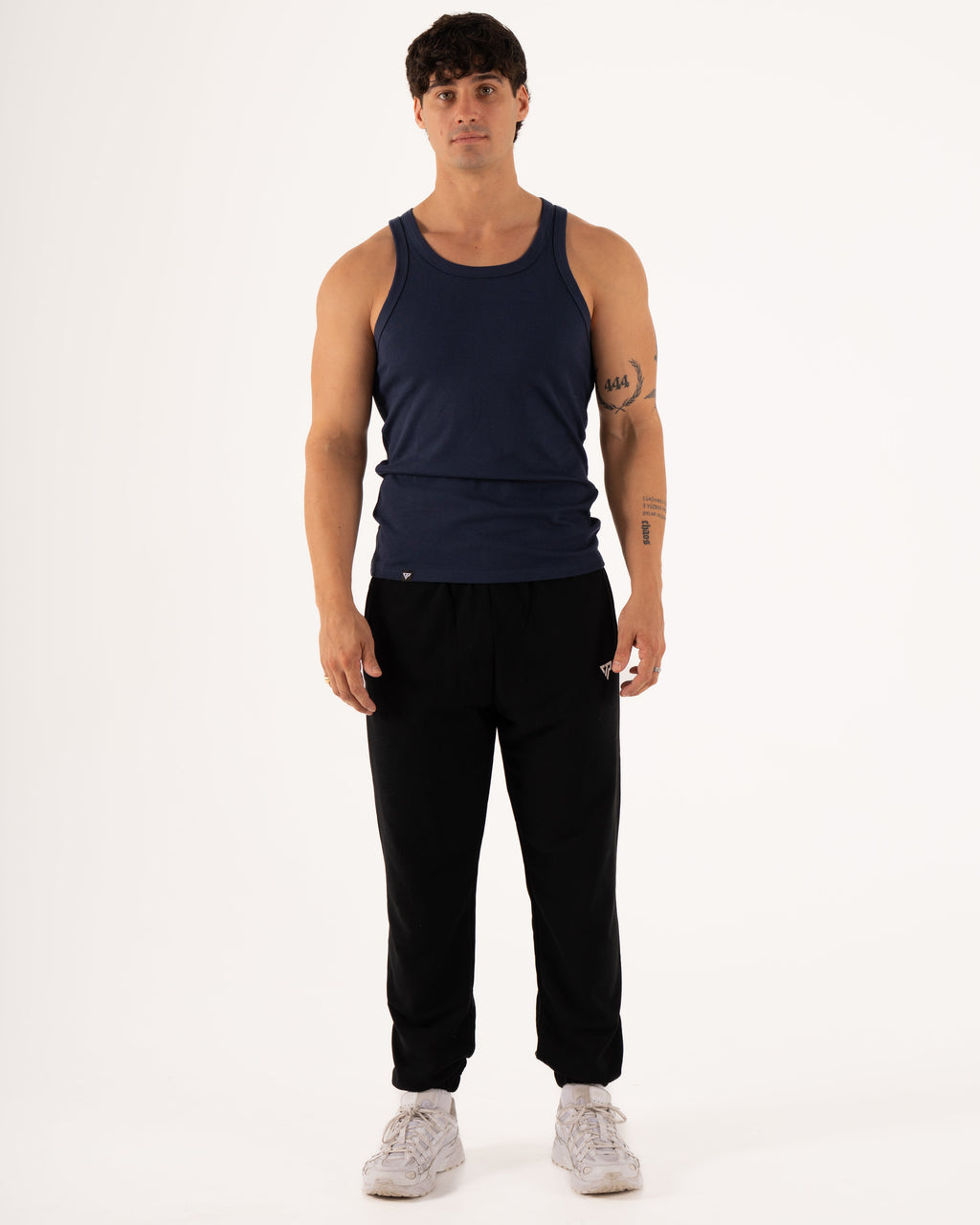 MEN'S KTP RIBBED TANK - NAVY