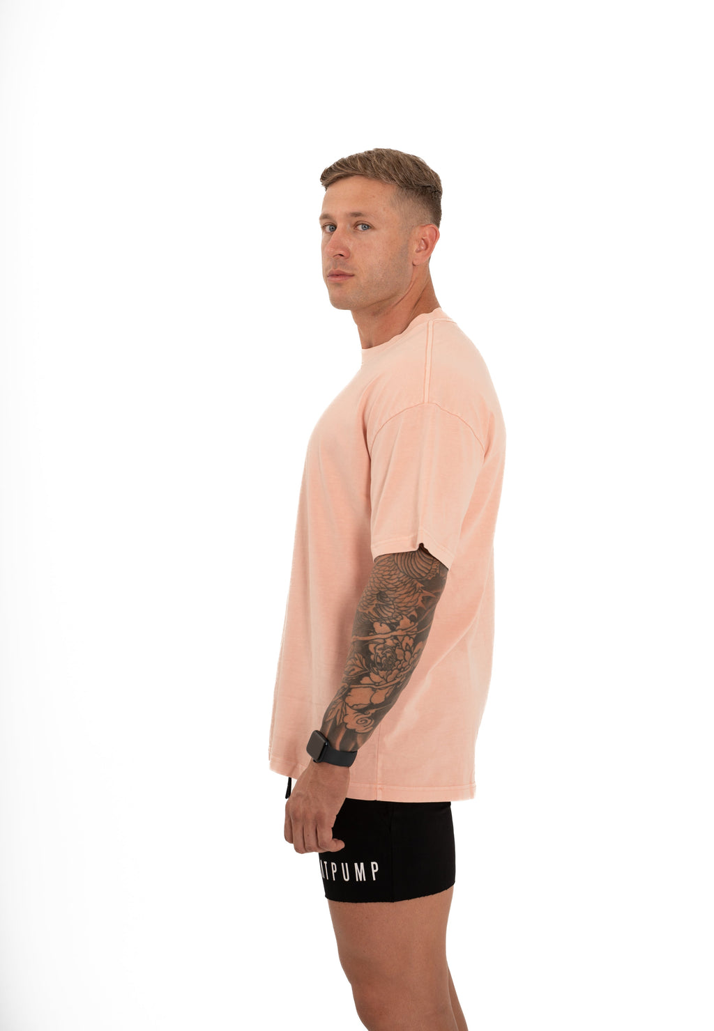 OVERSIZED TEE - SALMON