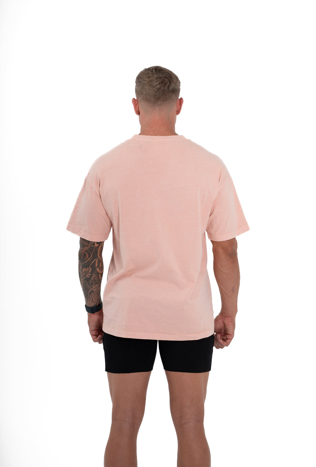OVERSIZED TEE - SALMON