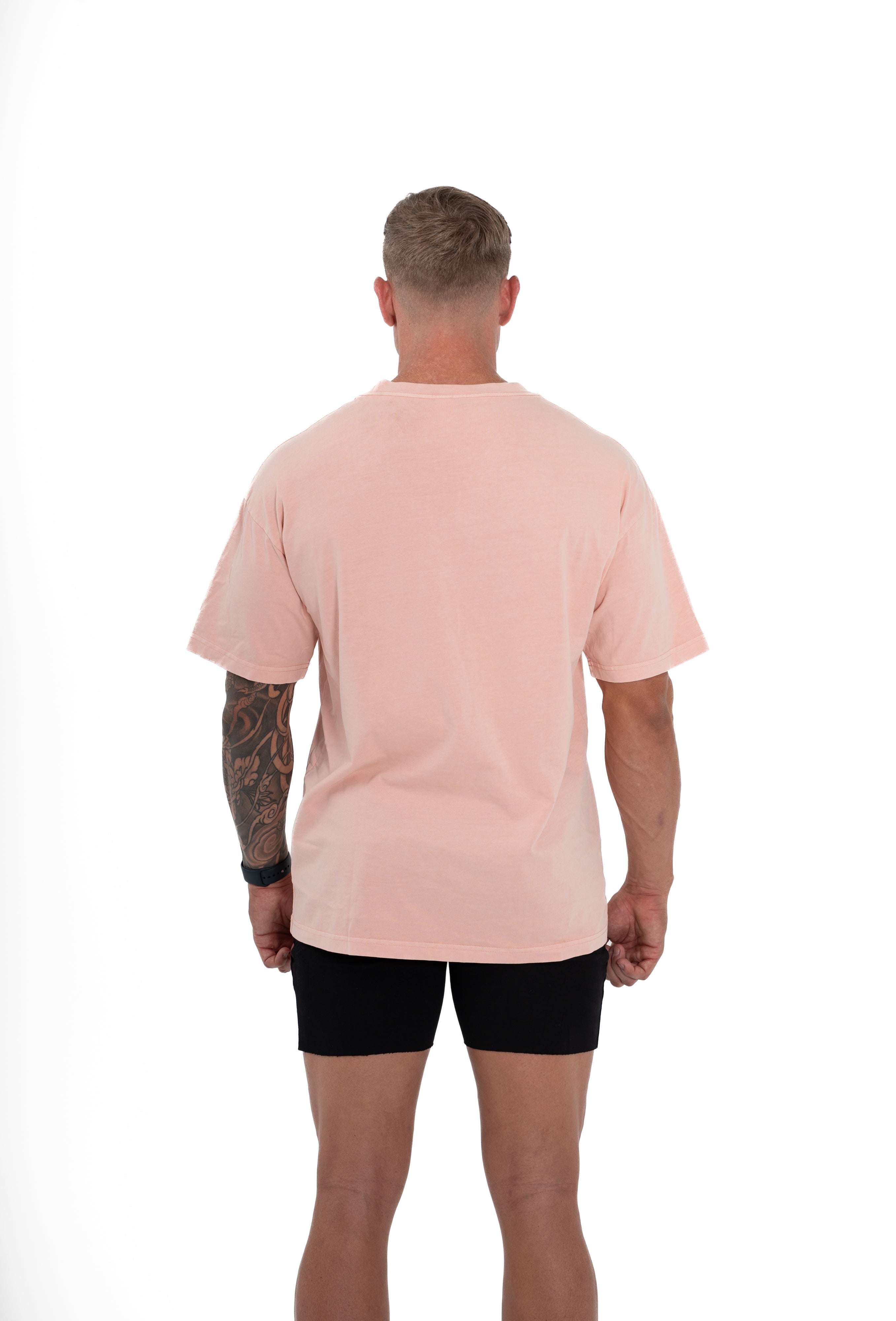 OVERSIZED TEE - SALMON