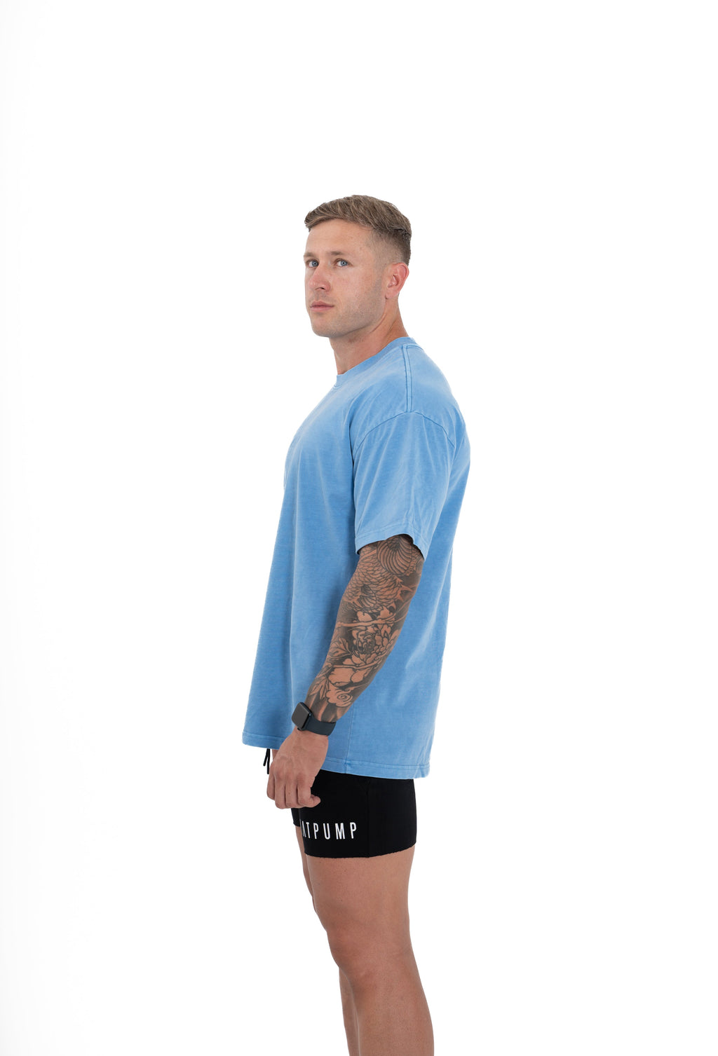 OVERSIZED TEE - BLUE