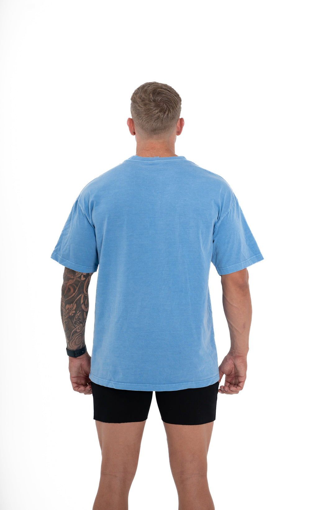 OVERSIZED TEE - BLUE