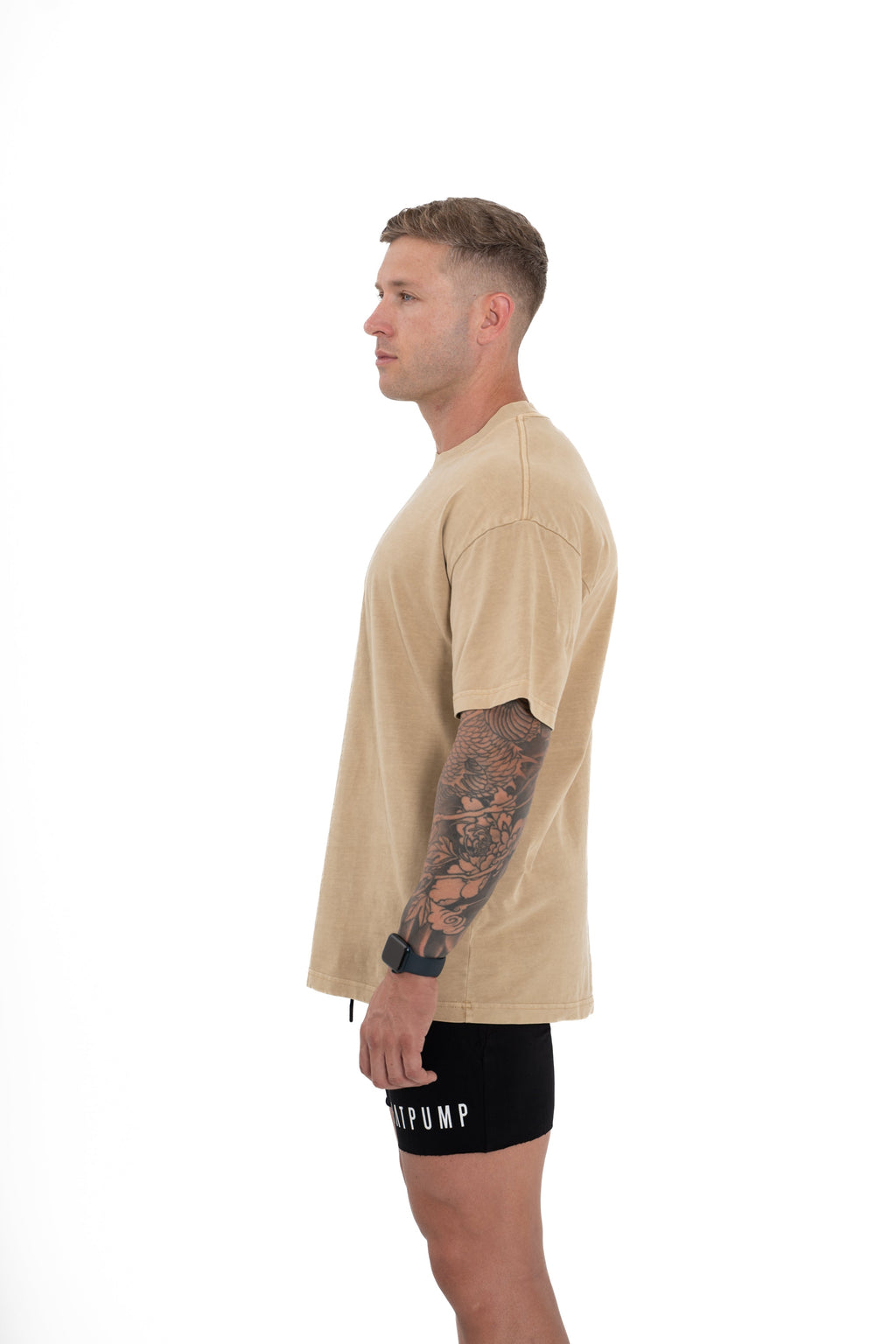 OVERSIZED TEE - BEIGE