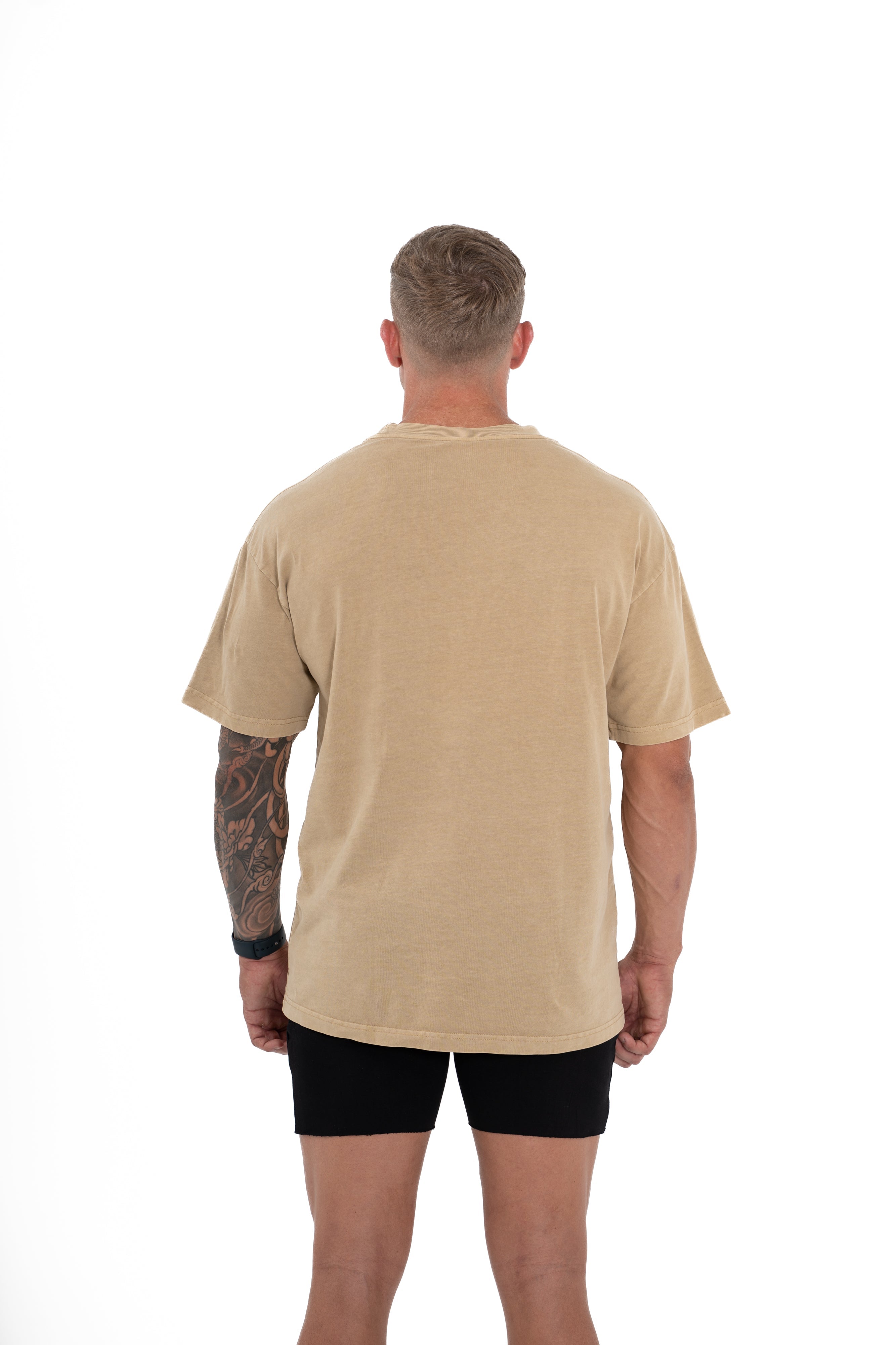 OVERSIZED TEE - BEIGE