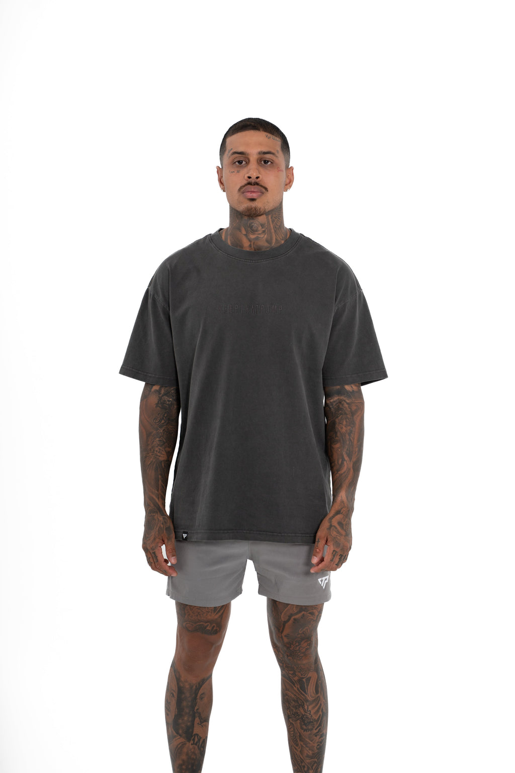OVERSIZED TEE - CHARCOAL