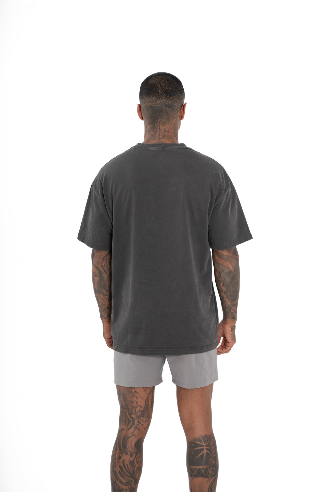 OVERSIZED TEE - CHARCOAL
