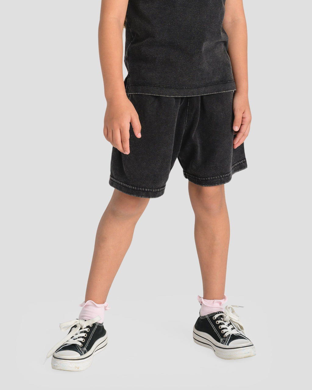 KIDS CASUAL SHORTS - BABY PINK