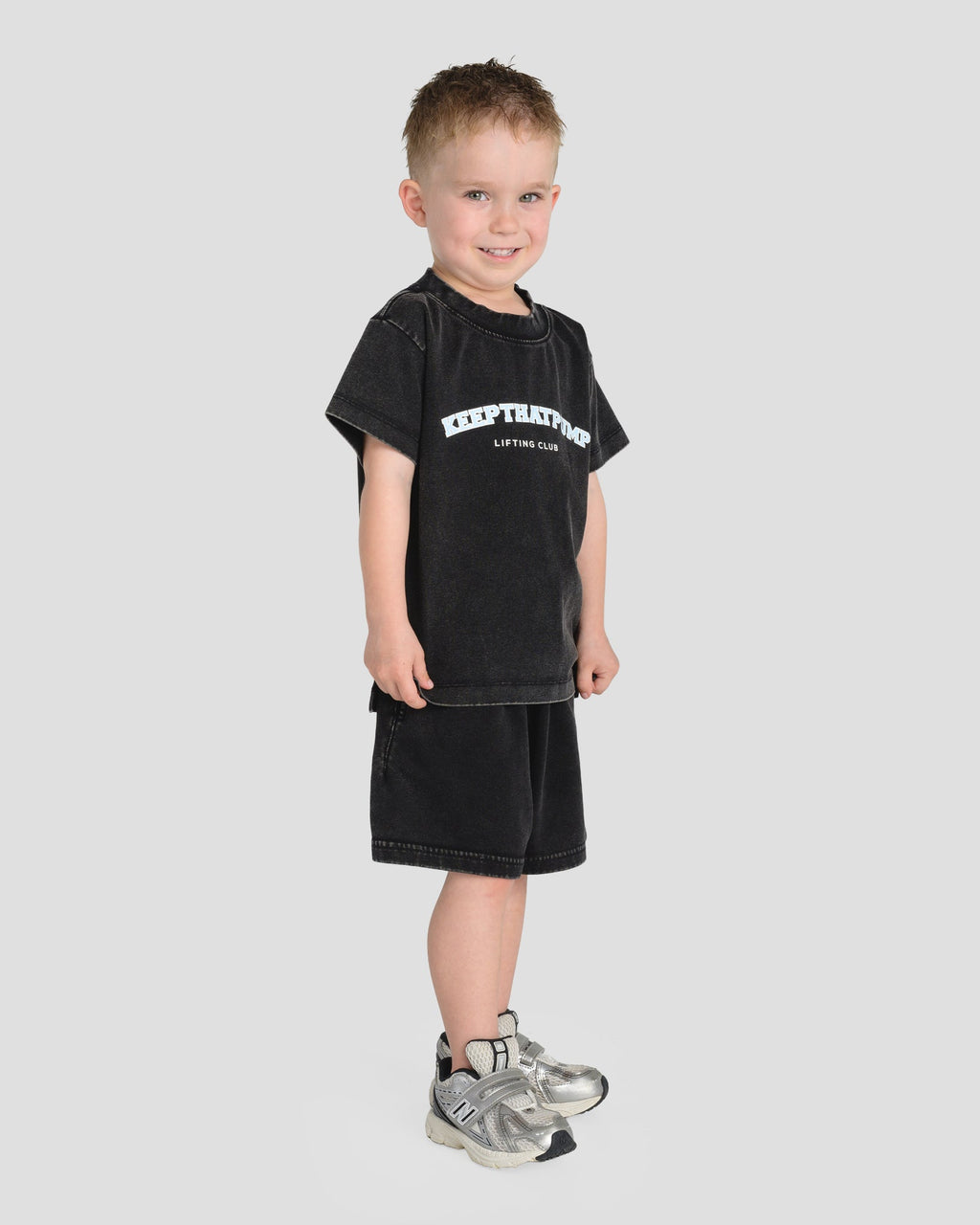 KIDS LIFT CLUB TEE - BABY BLUE