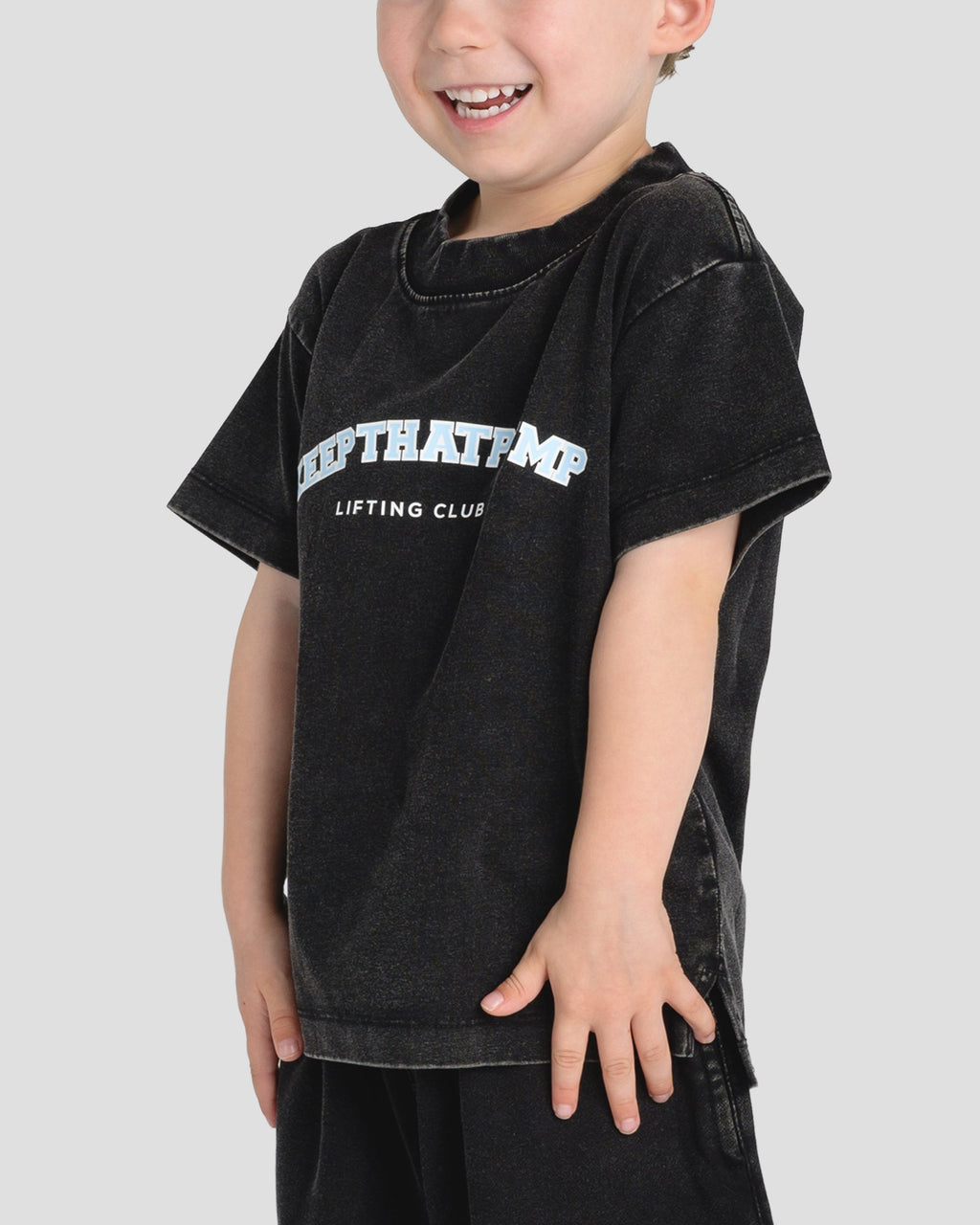 KIDS LIFT CLUB TEE - BABY BLUE