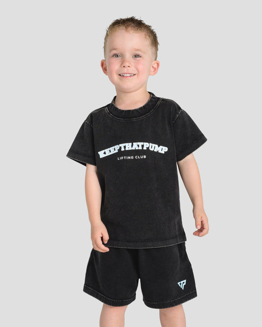 KIDS LIFT CLUB TEE - BABY BLUE
