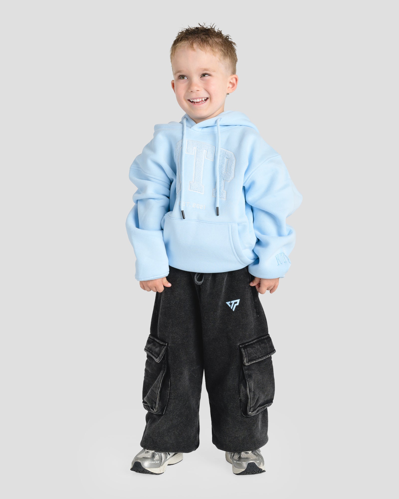 KIDS SEASON 1 HOODIE - BABY BLUE
