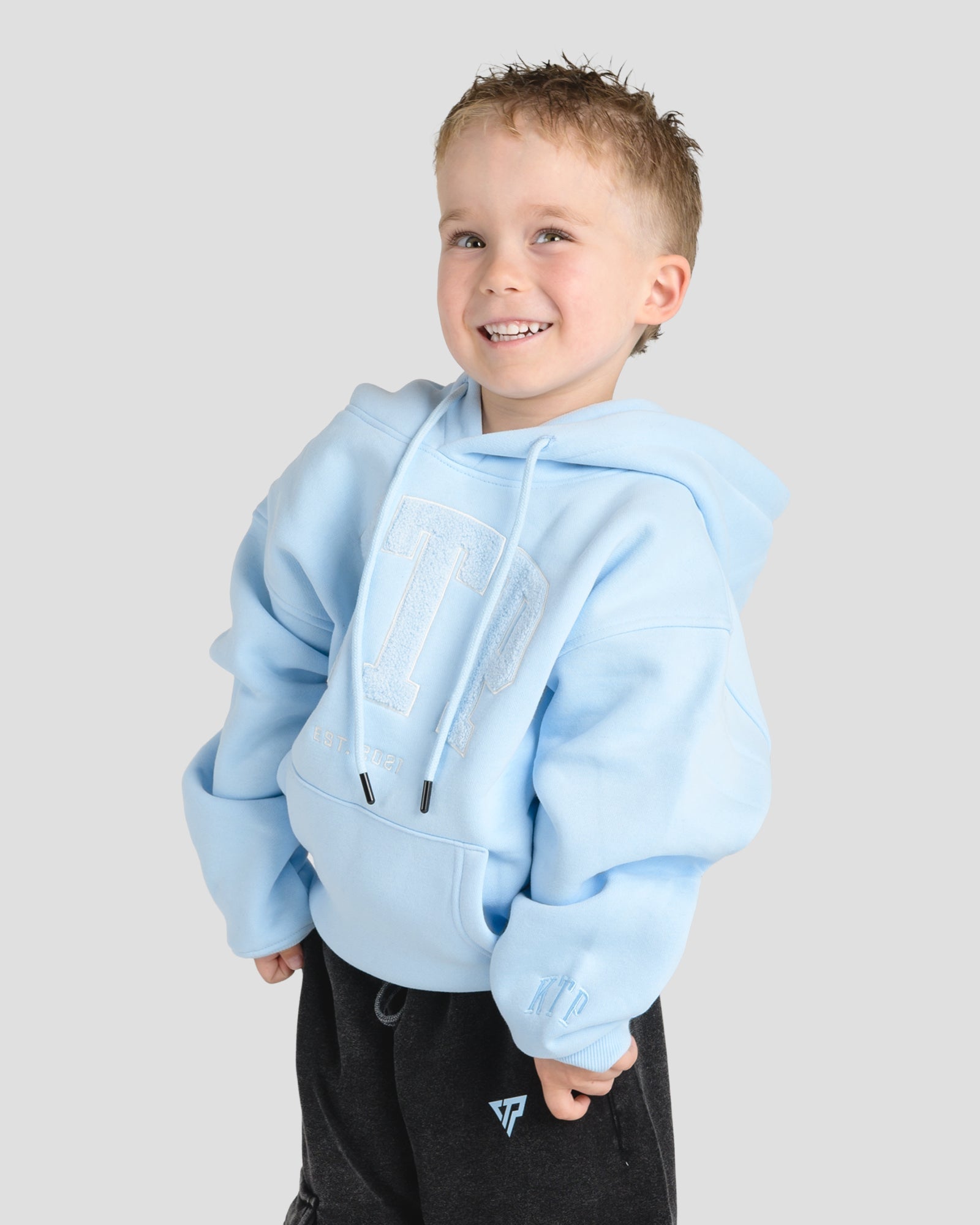 KIDS SEASON 1 HOODIE - BABY BLUE
