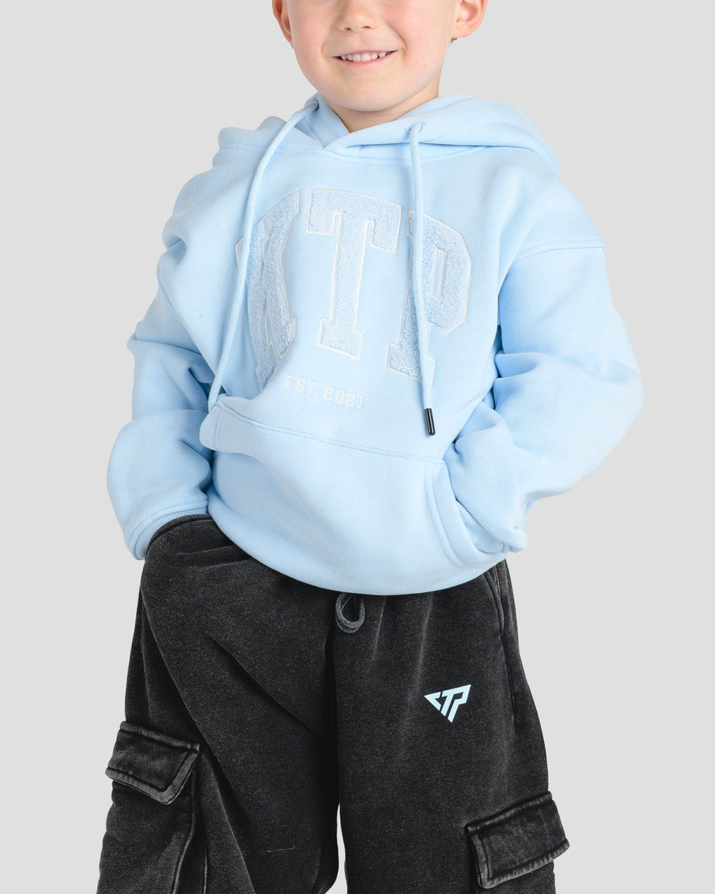 KIDS SEASON 1 HOODIE - BABY BLUE