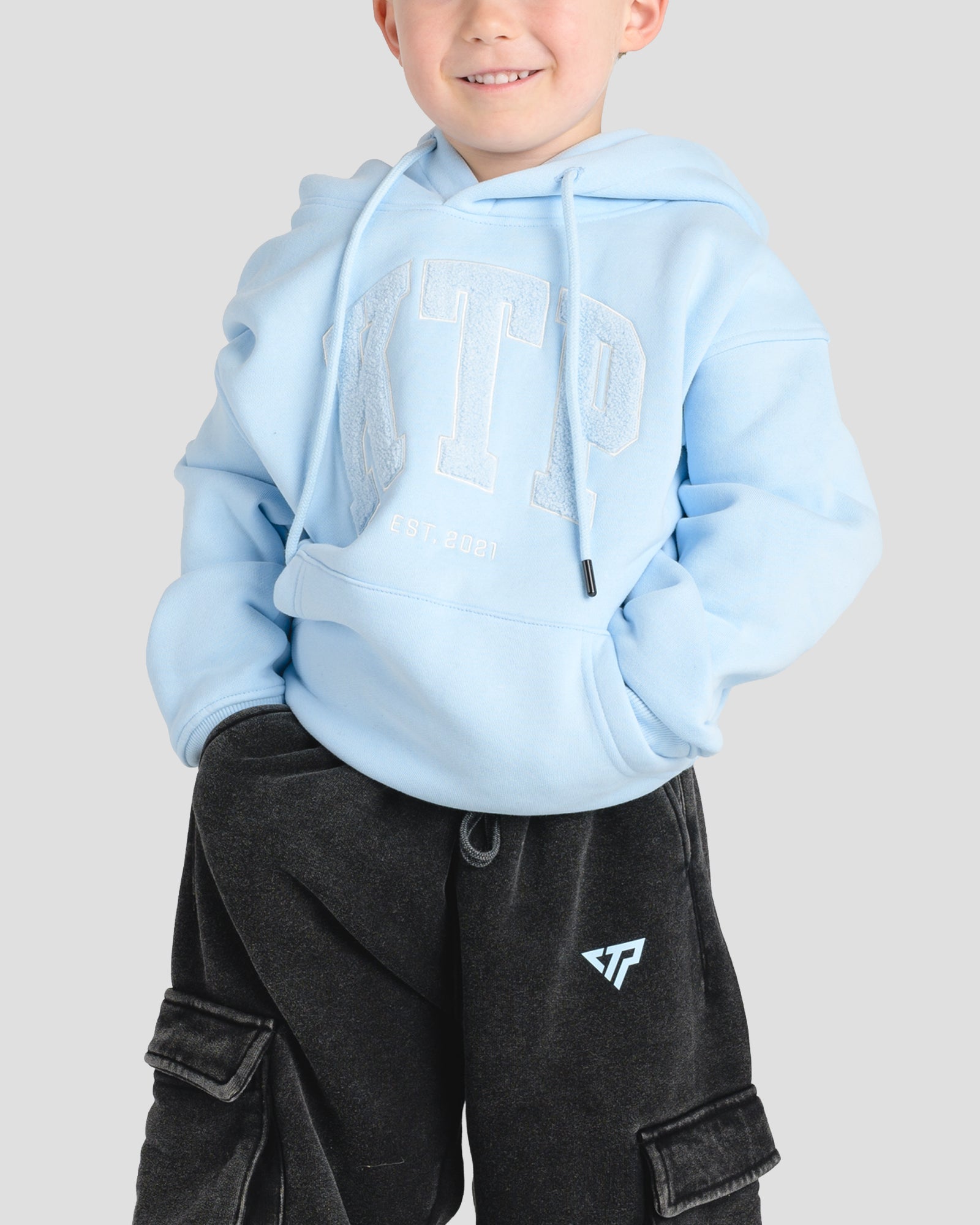 KIDS SEASON 1 HOODIE - BABY BLUE