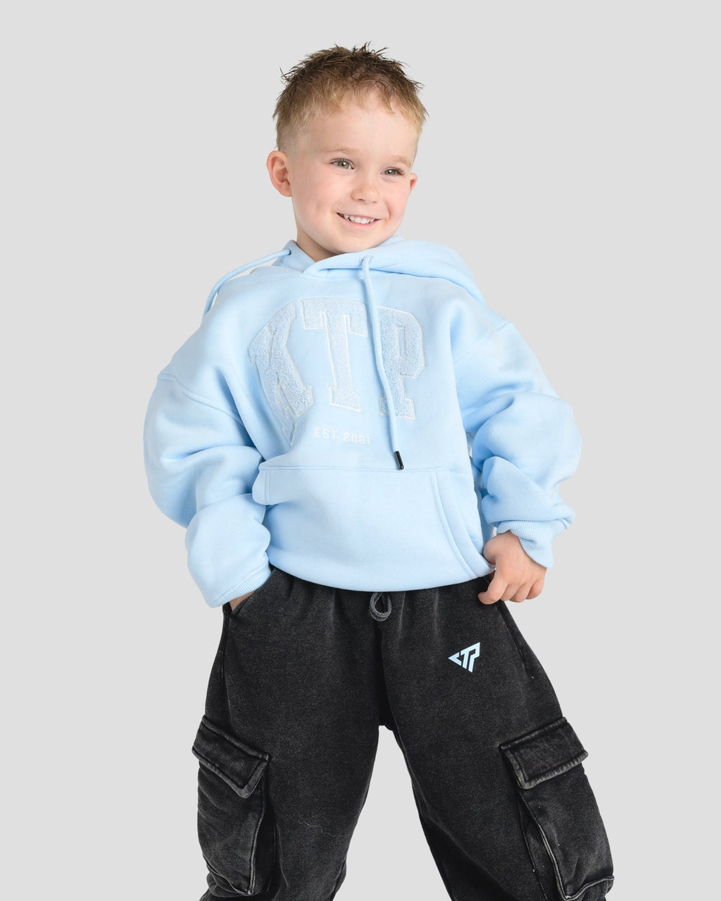 KIDS SEASON 1 HOODIE - BABY BLUE