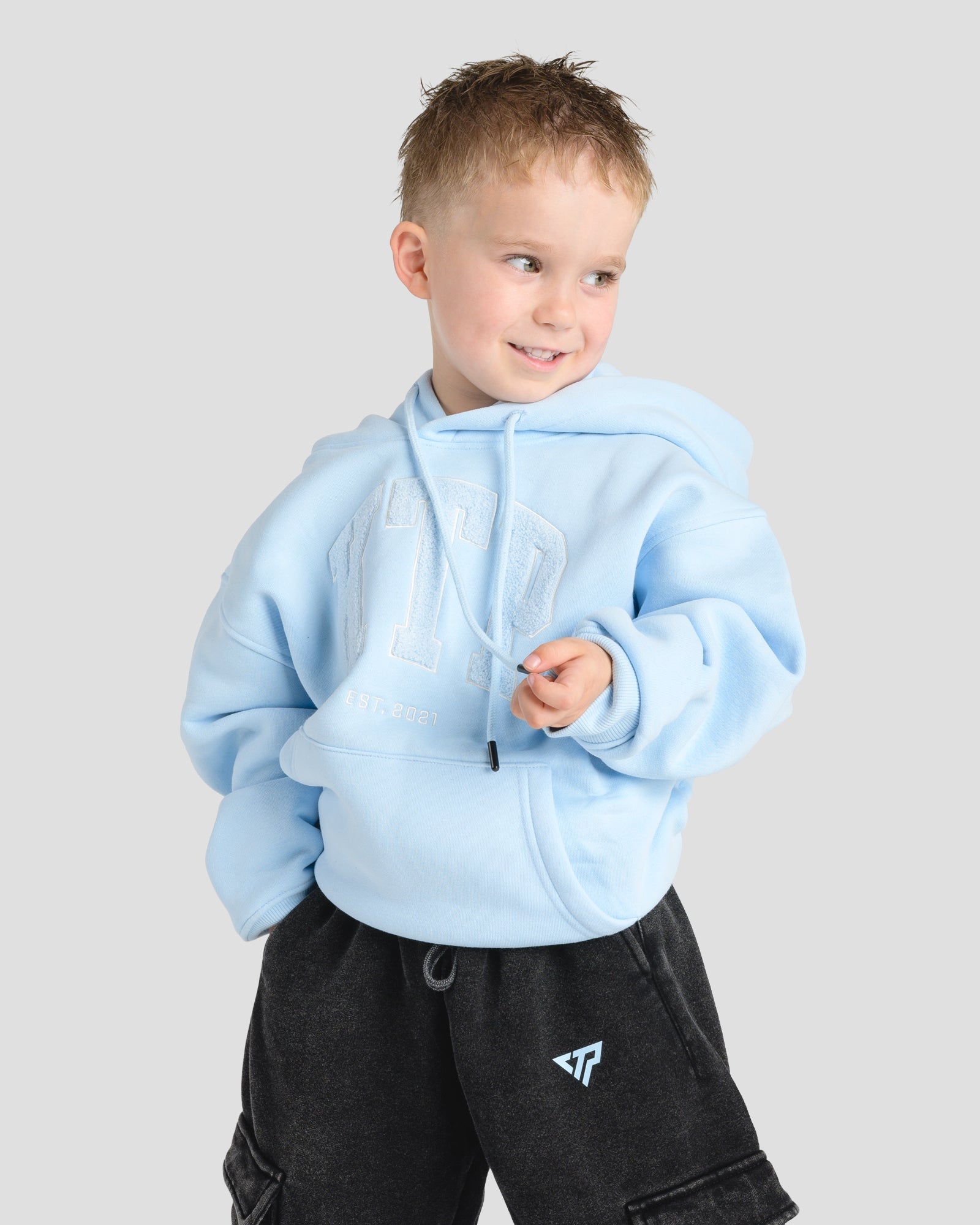 KIDS SEASON 1 HOODIE - BABY BLUE