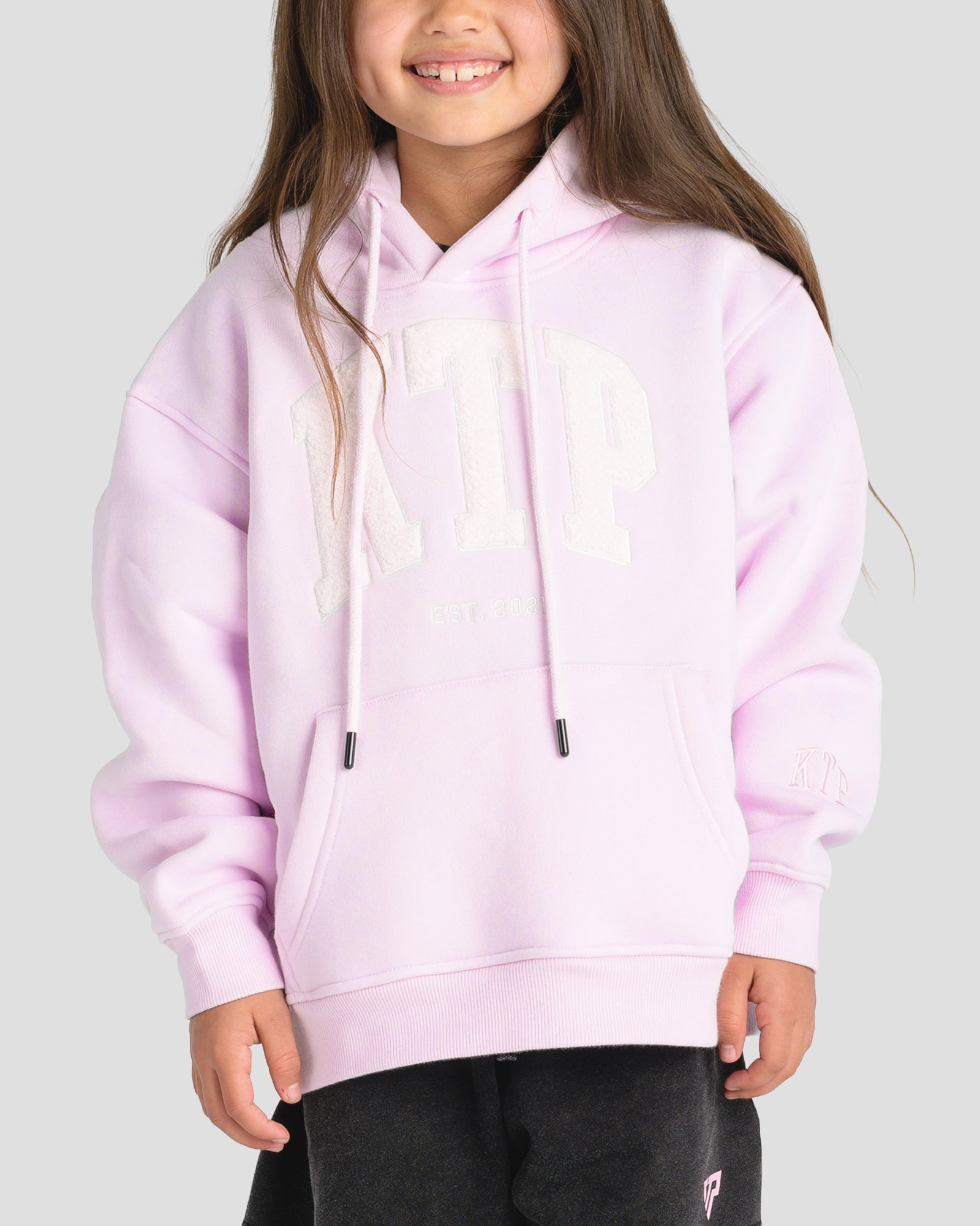 KIDS SEASON 1 HOODIE - BABY PINK
