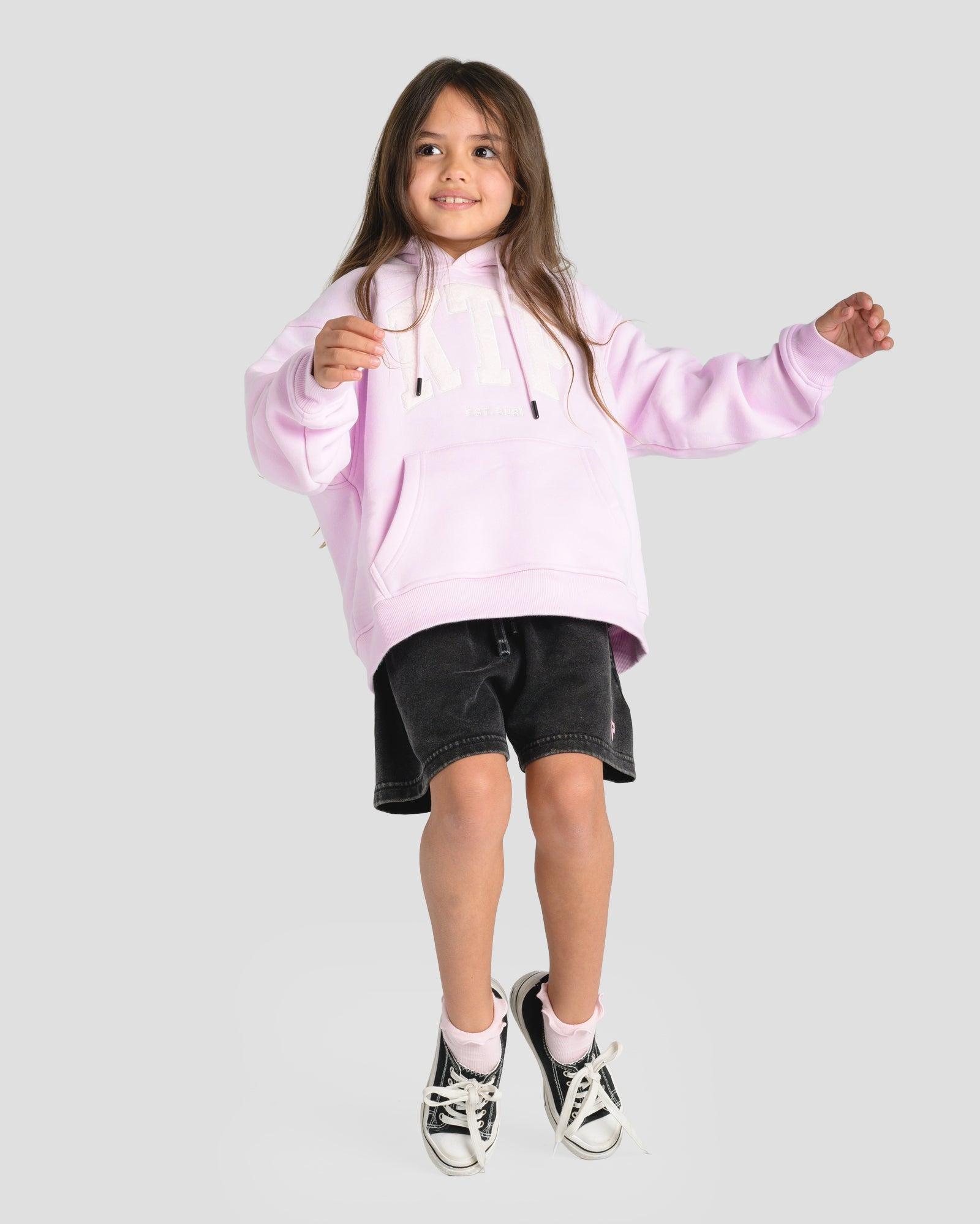 KIDS SEASON 1 HOODIE - BABY PINK