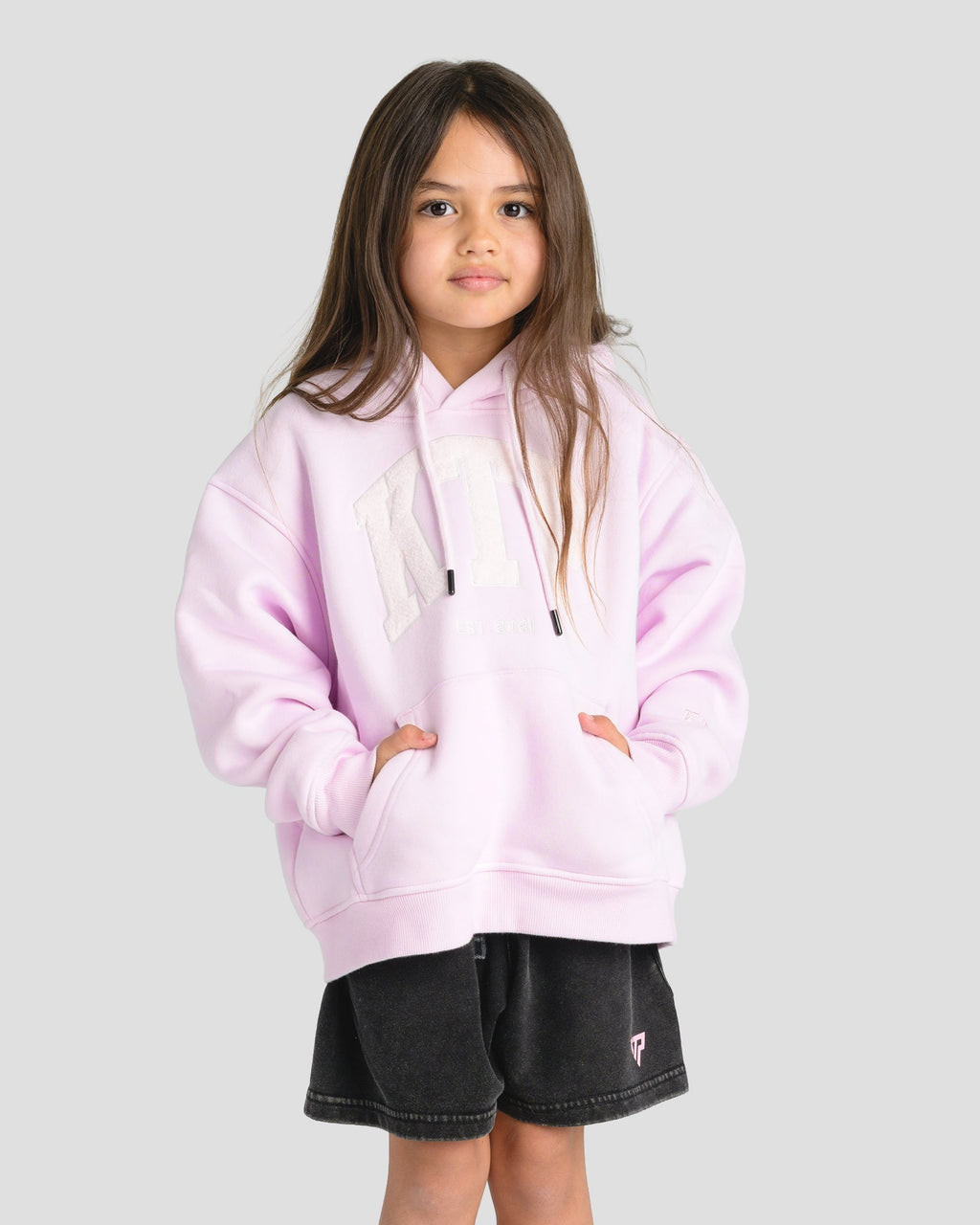 KIDS SEASON 1 HOODIE - BABY PINK