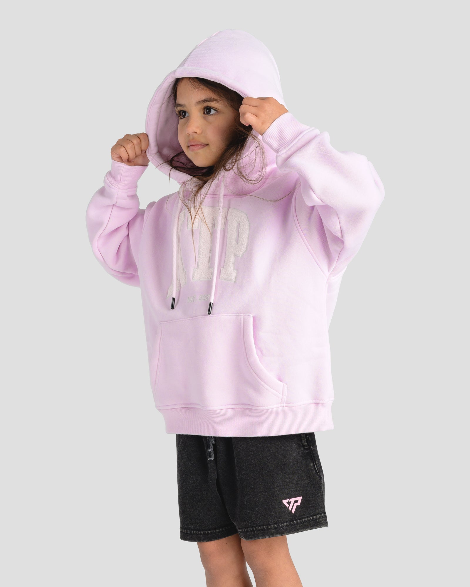KIDS SEASON 1 HOODIE - BABY PINK